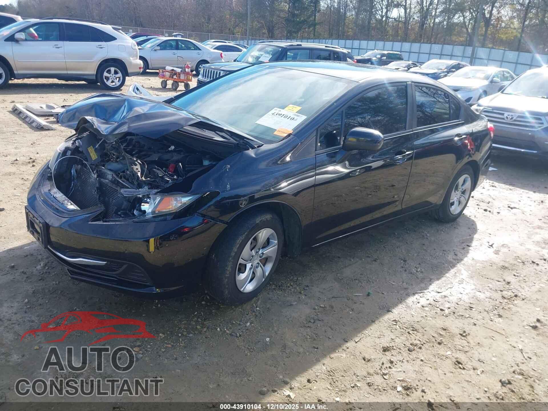HONDA CIVIC 2014 - 19XFB2F55EE046912