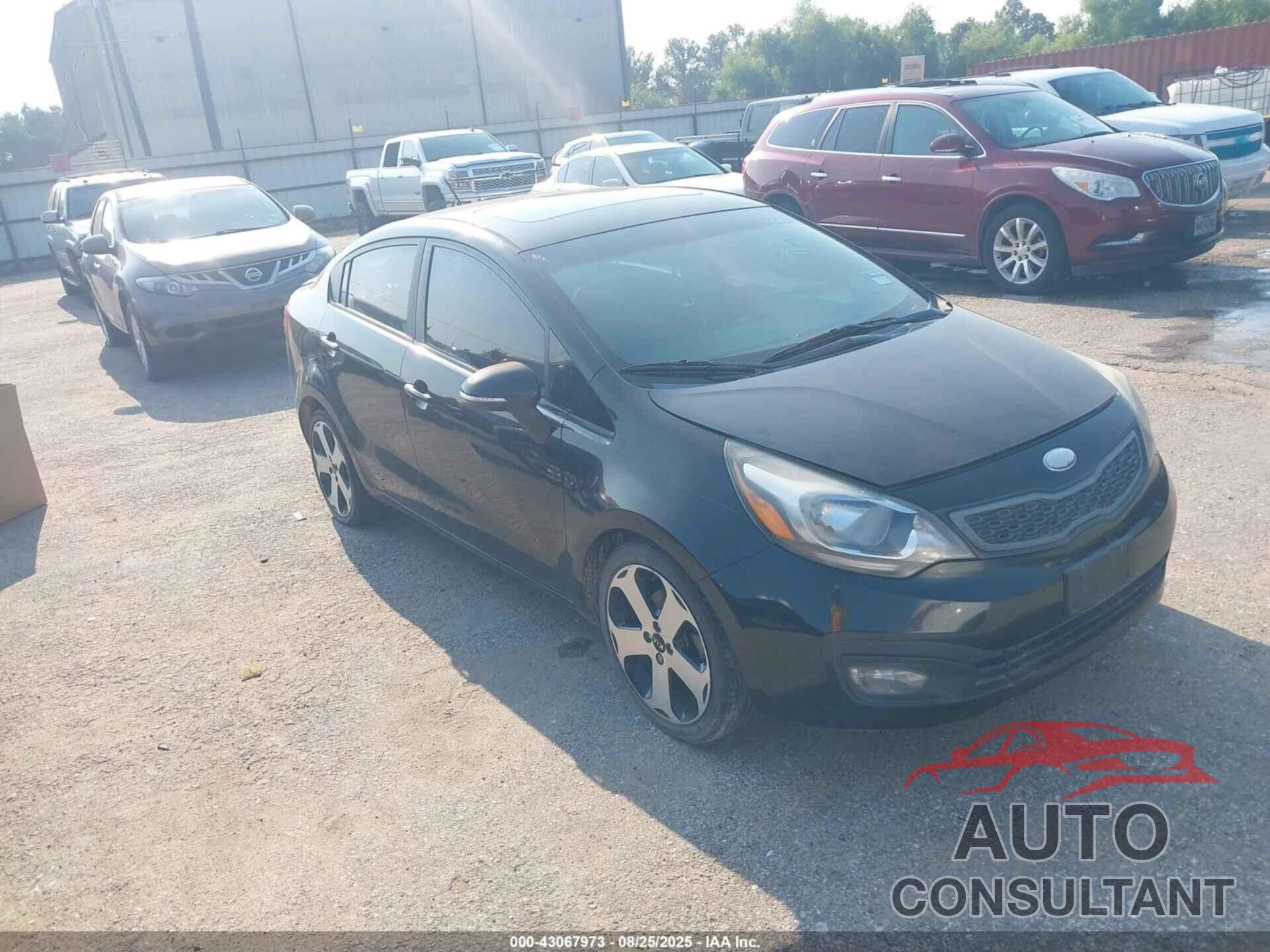 KIA RIO 2013 - KNADN4A37D6229892