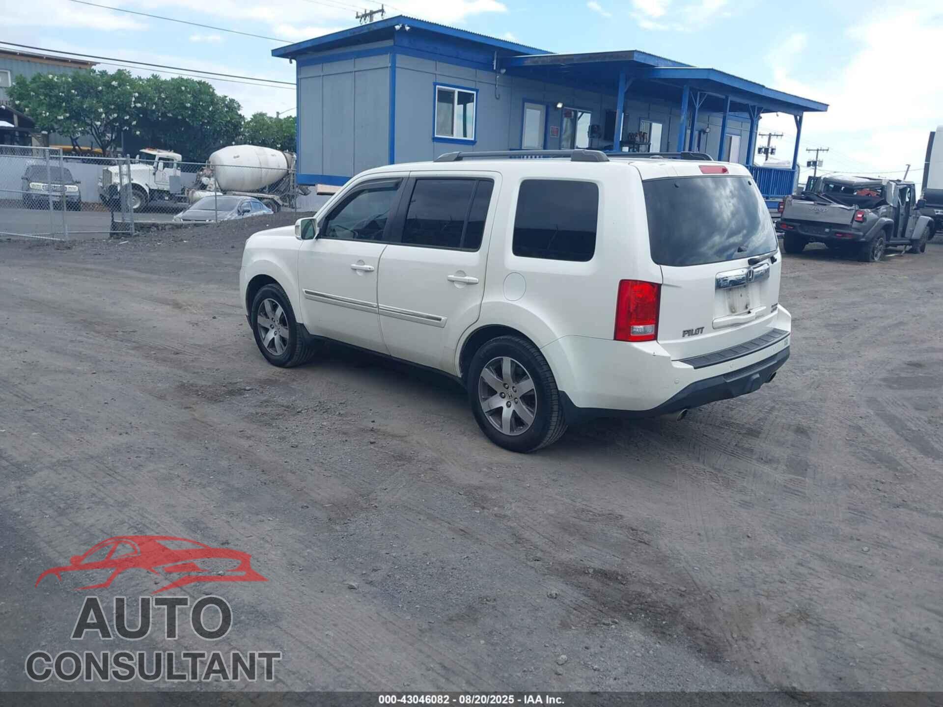 HONDA PILOT 2013 - 5FNYF4H95DB077773