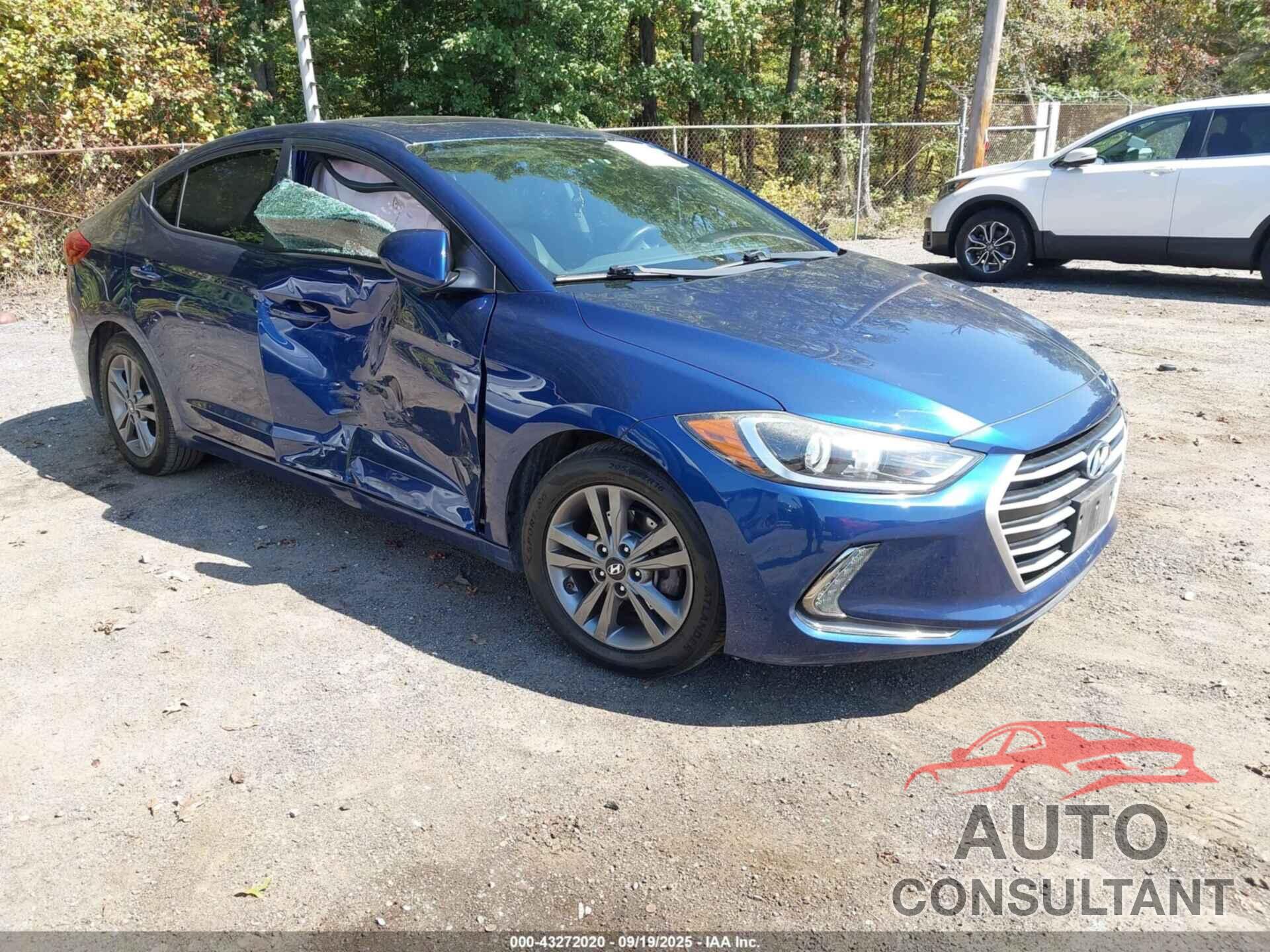 HYUNDAI ELANTRA 2017 - 5NPD84LF2HH182719