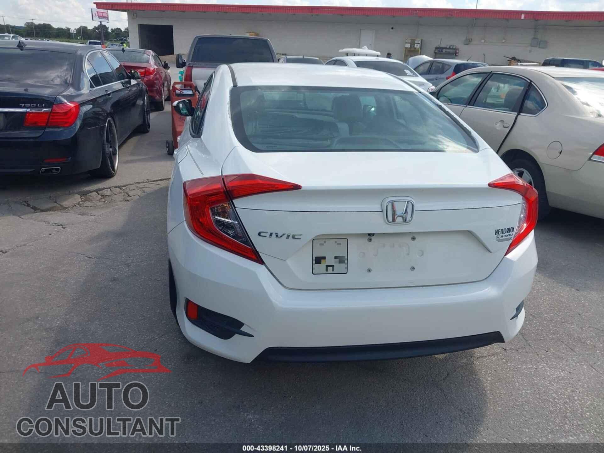 HONDA CIVIC 2016 - 19XFC2F57GE070595