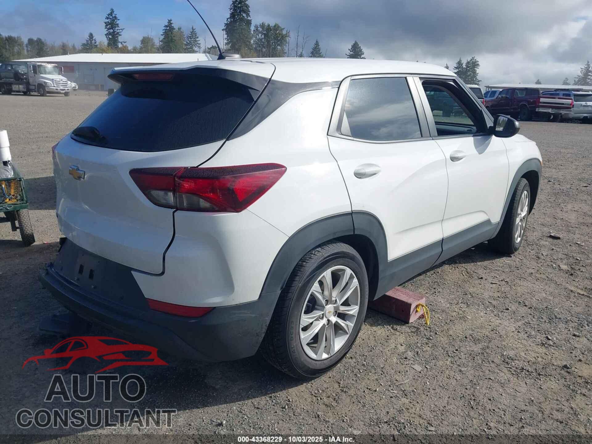 CHEVROLET TRAILBLAZER 2021 - KL79MMS2XMB163473