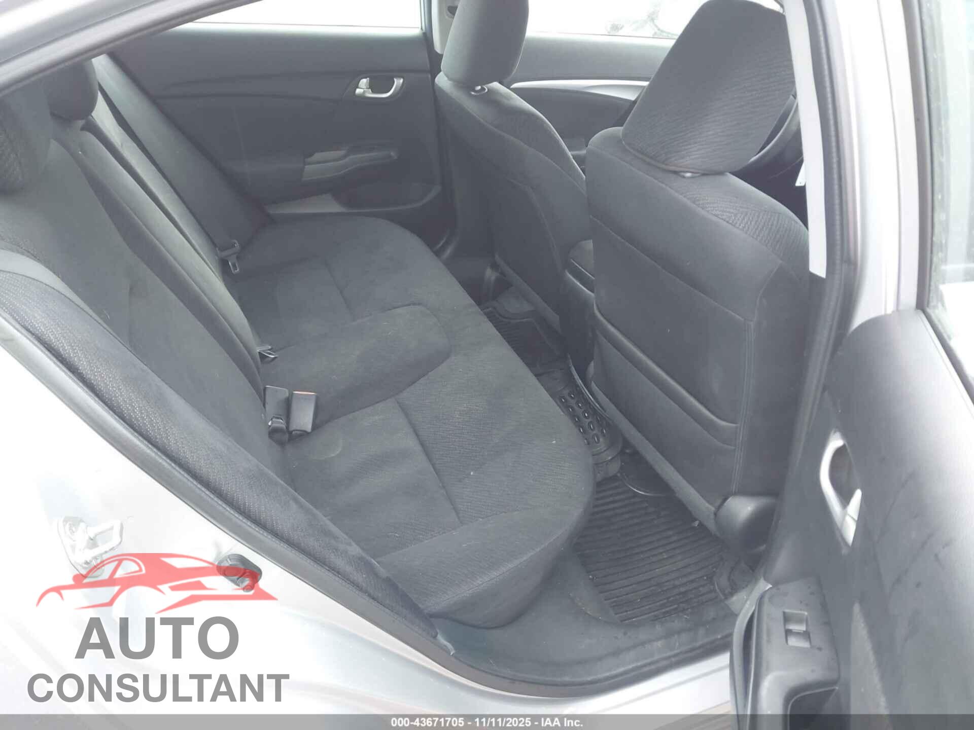 HONDA CIVIC 2013 - 19XFB2F83DE059294