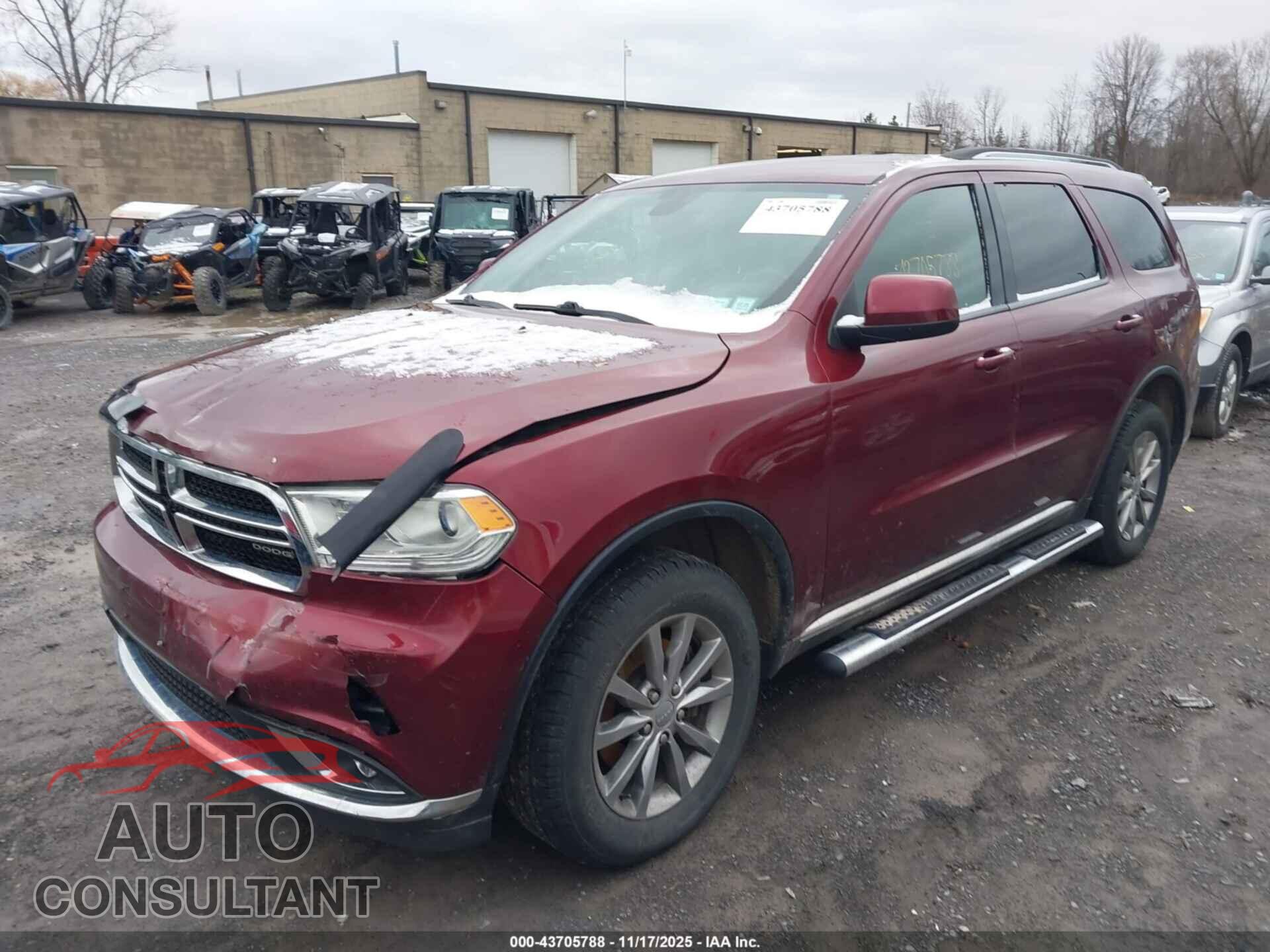 DODGE DURANGO 2017 - 1C4RDJAG8HC757932