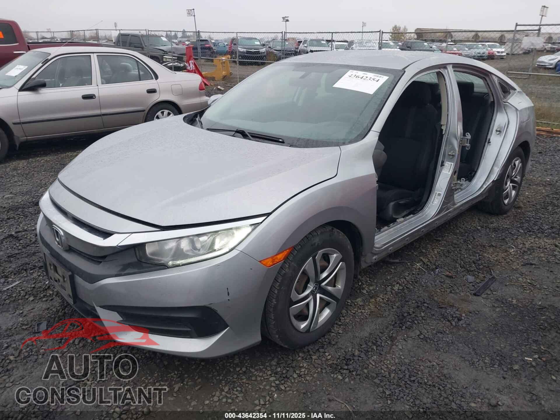 HONDA CIVIC 2016 - 2HGFC2F54GH535906