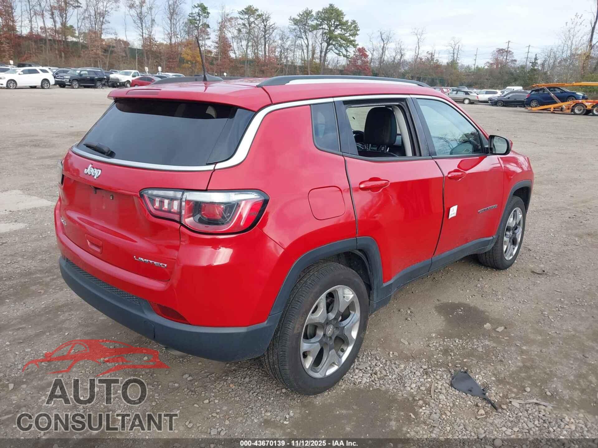 JEEP COMPASS 2019 - 3C4NJDCB2KT753476