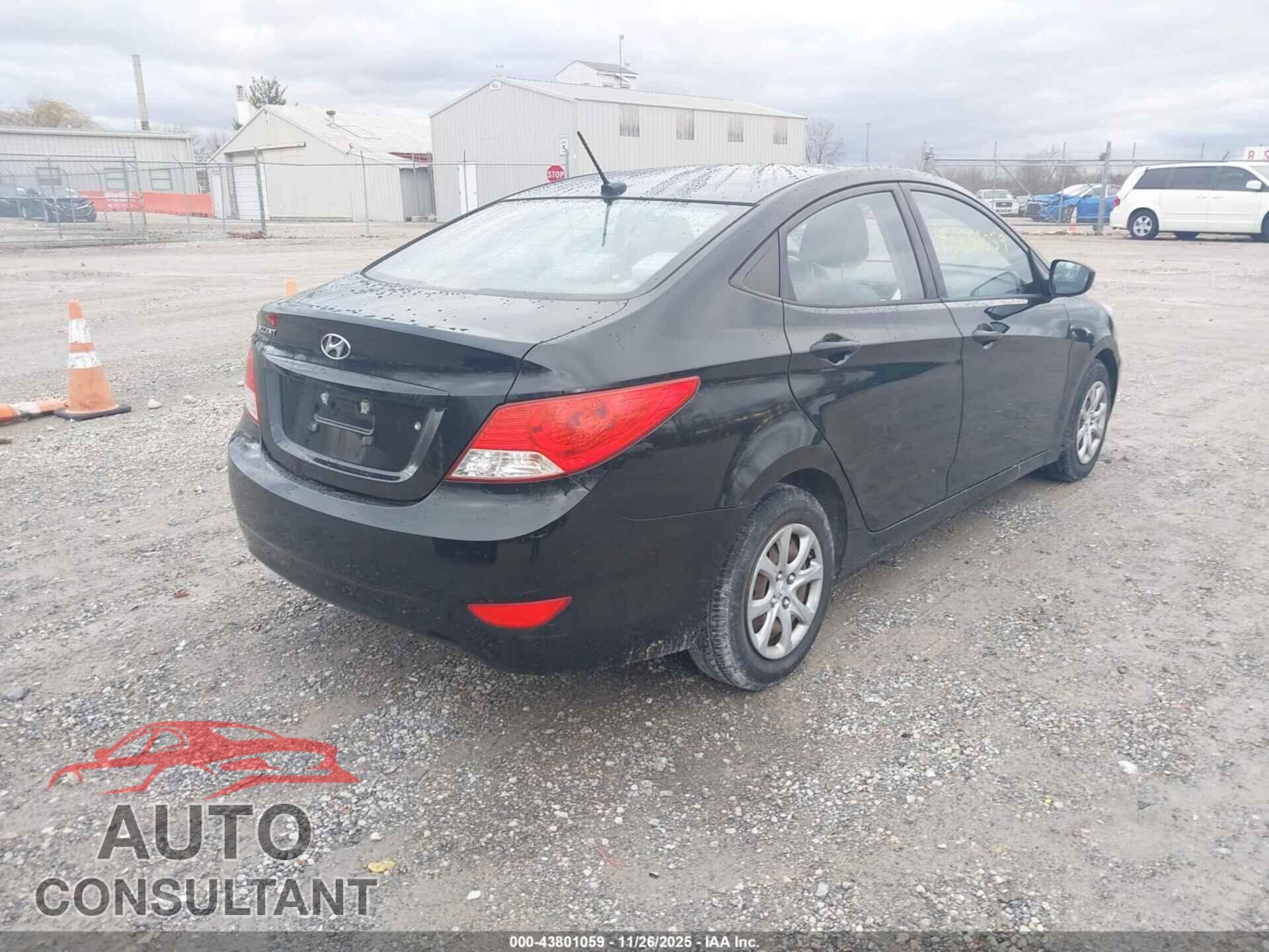 HYUNDAI ACCENT 2012 - KMHCT4AE3CU073524