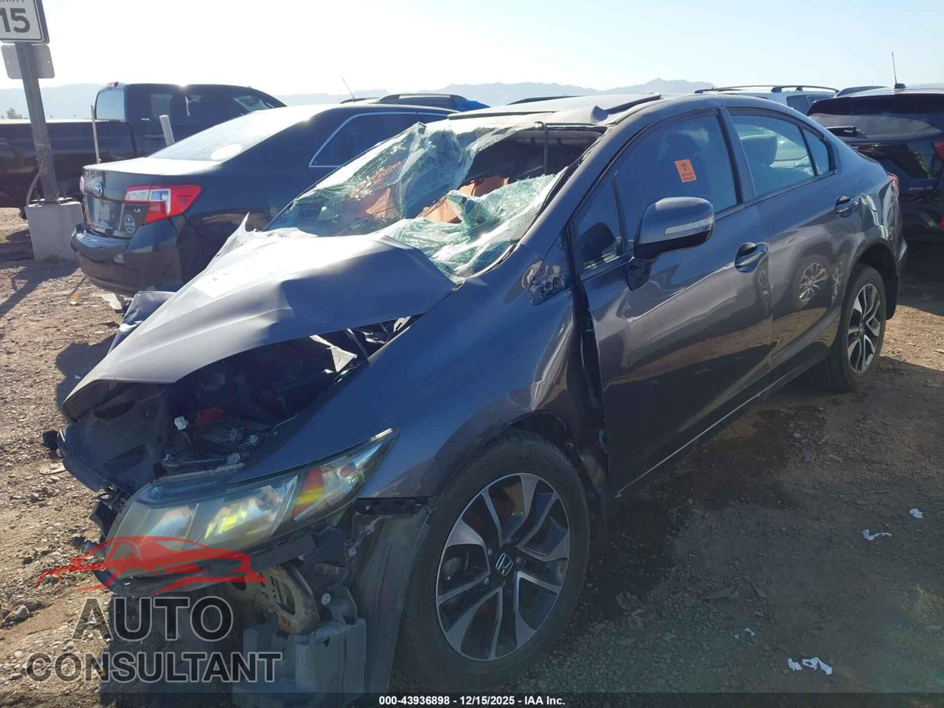 HONDA CIVIC 2014 - 19XFB2F86EE053622