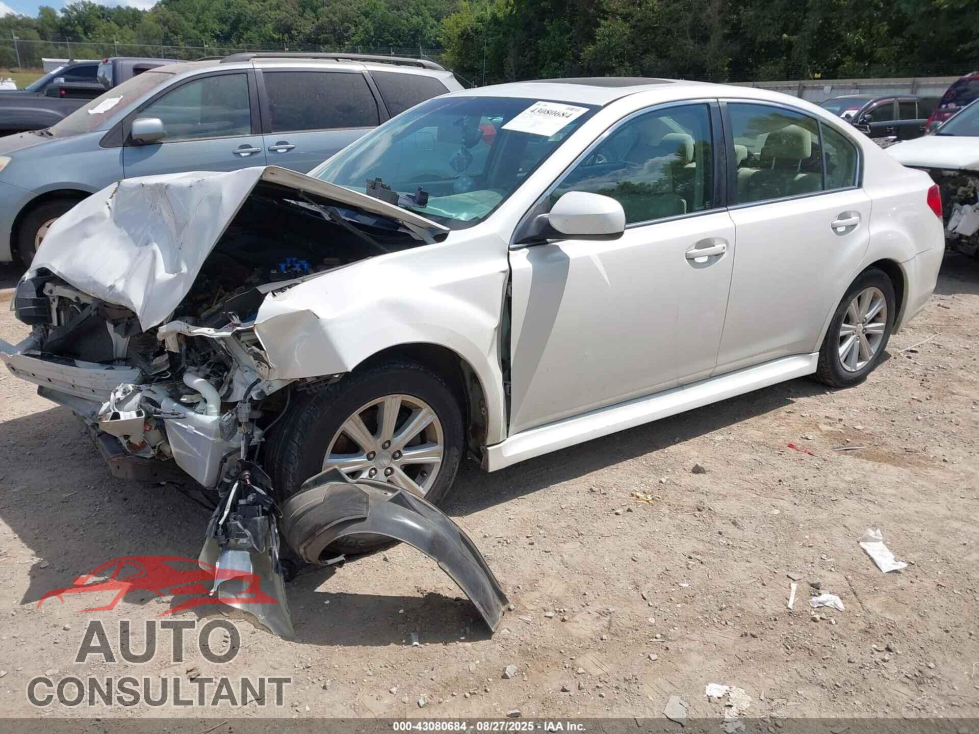 SUBARU LEGACY 2010 - 4S3BMCH68A3219876