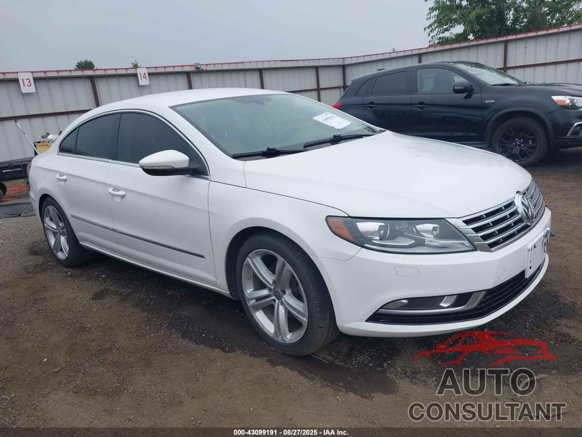 VOLKSWAGEN CC 2013 - WVWBP7AN6DE501832
