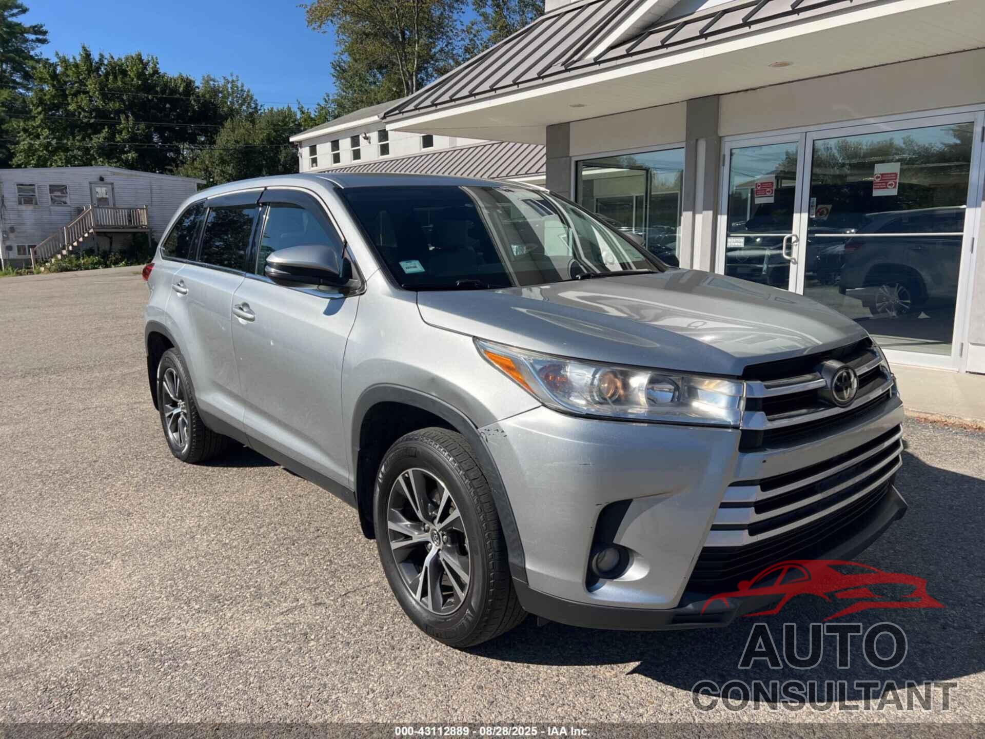 TOYOTA HIGHLANDER 2019 - 5TDBZRFH8KS991934