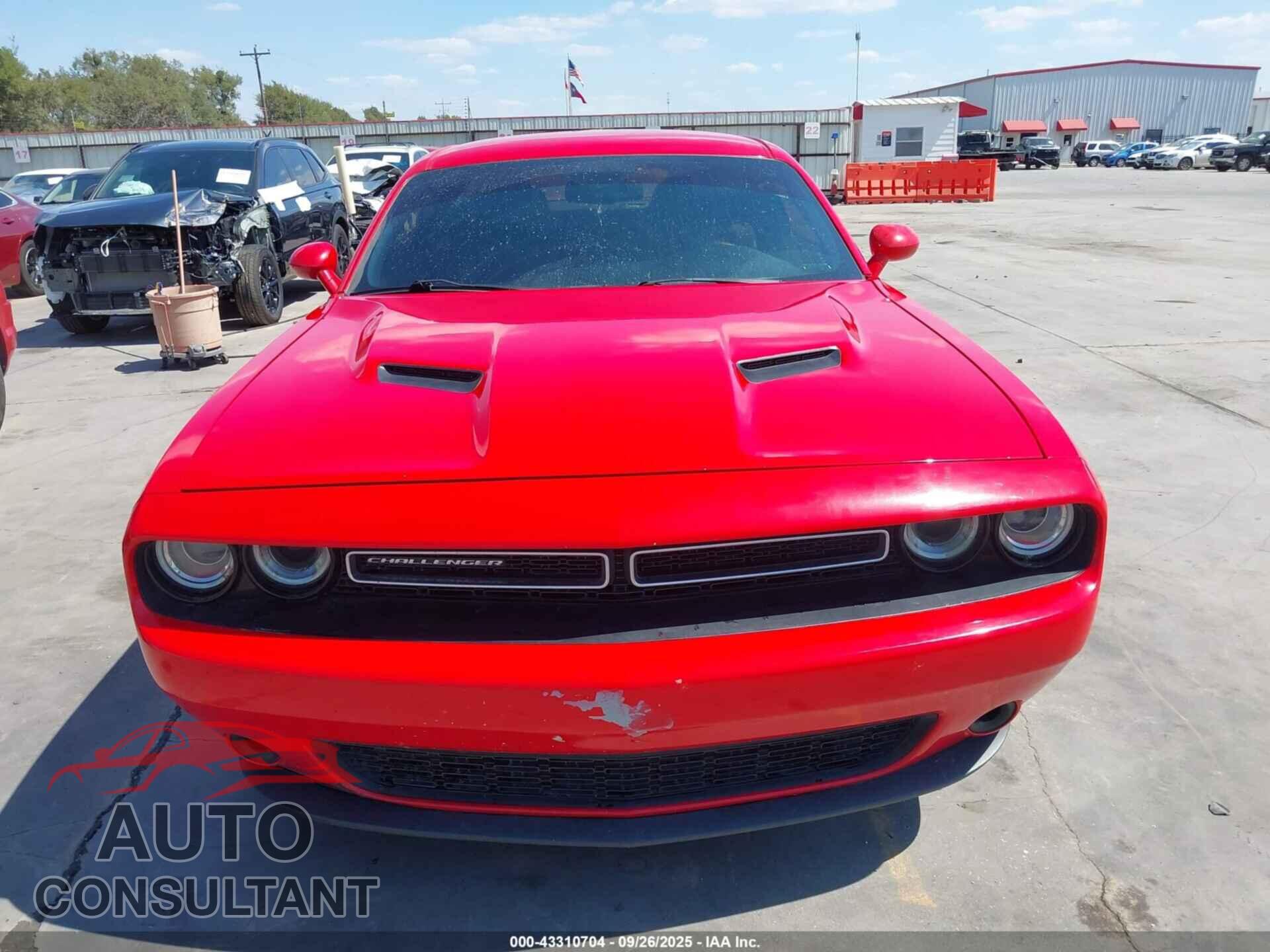 DODGE CHALLENGER 2016 - 2C3CDZAG6GH137763