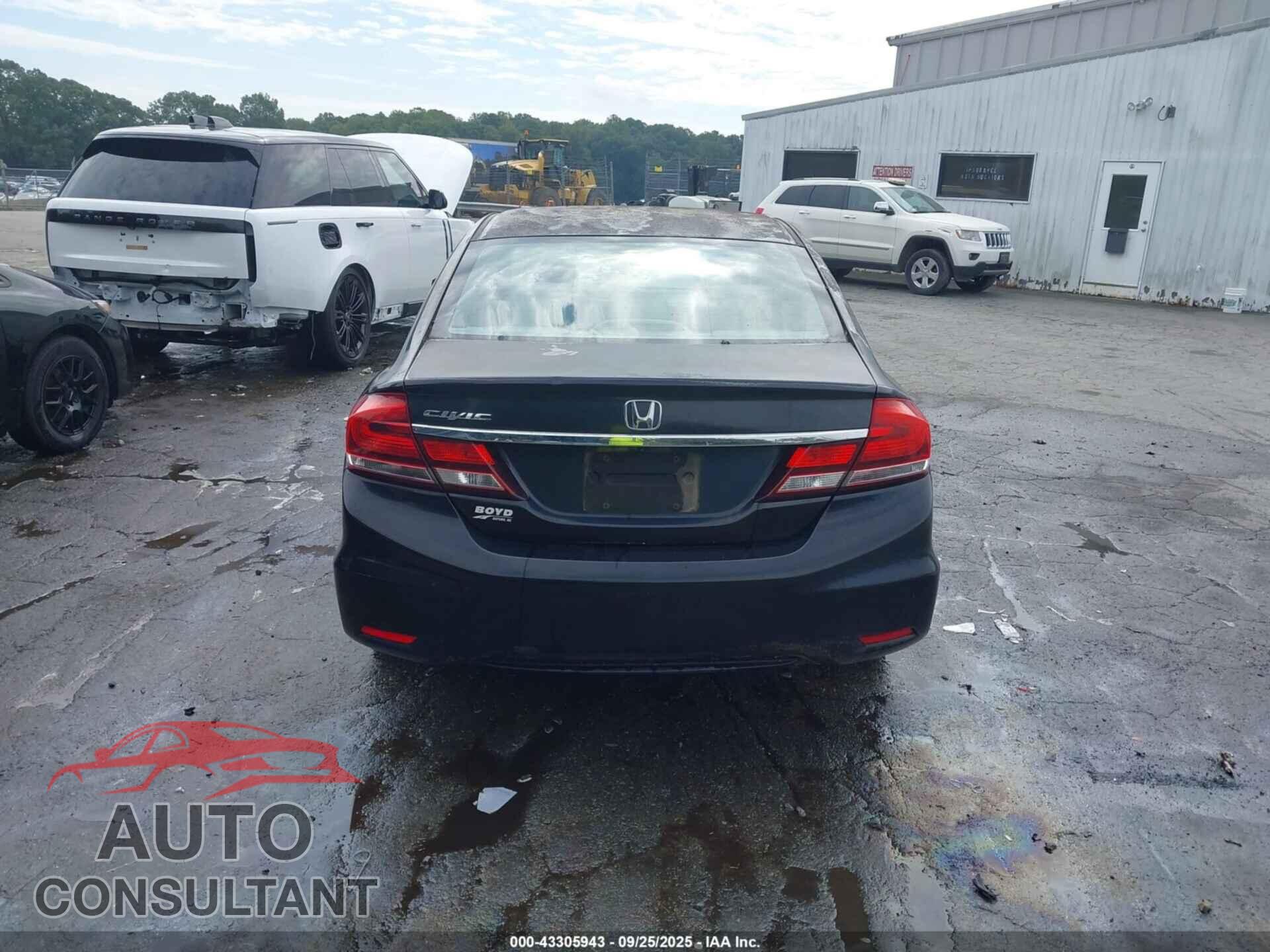 HONDA CIVIC 2013 - 2HGFB2F53DH540920