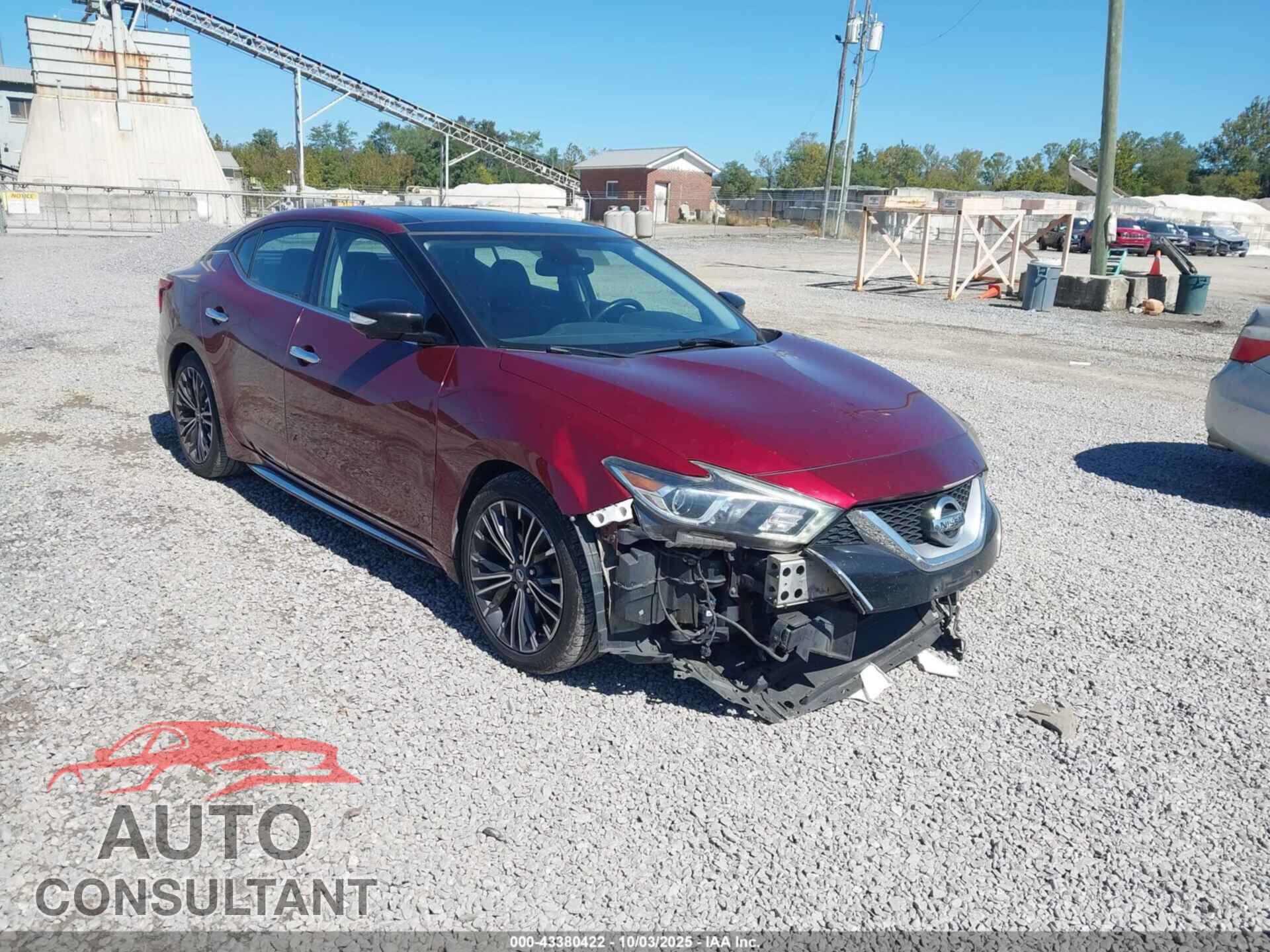 NISSAN MAXIMA 2017 - 1N4AA6AP6HC372202