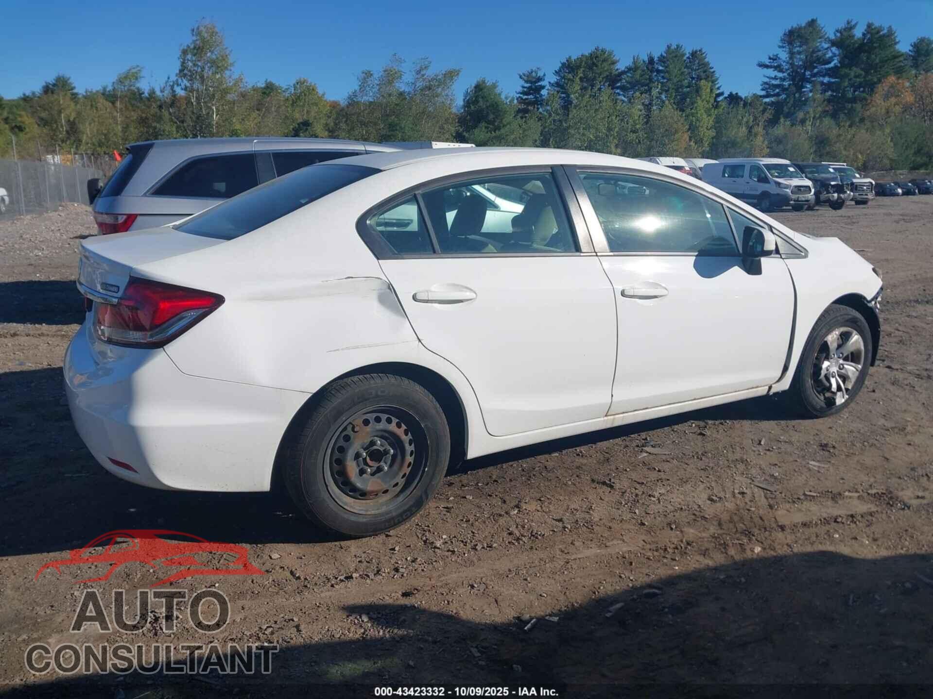 HONDA CIVIC 2015 - 19XFB2F52FE221473