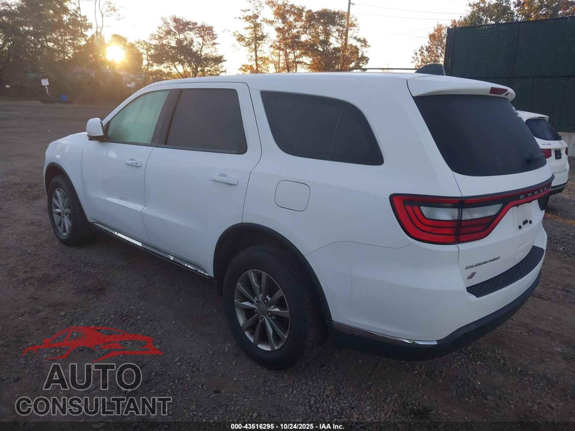 DODGE DURANGO 2018 - 1C4RDJAG9JC276321