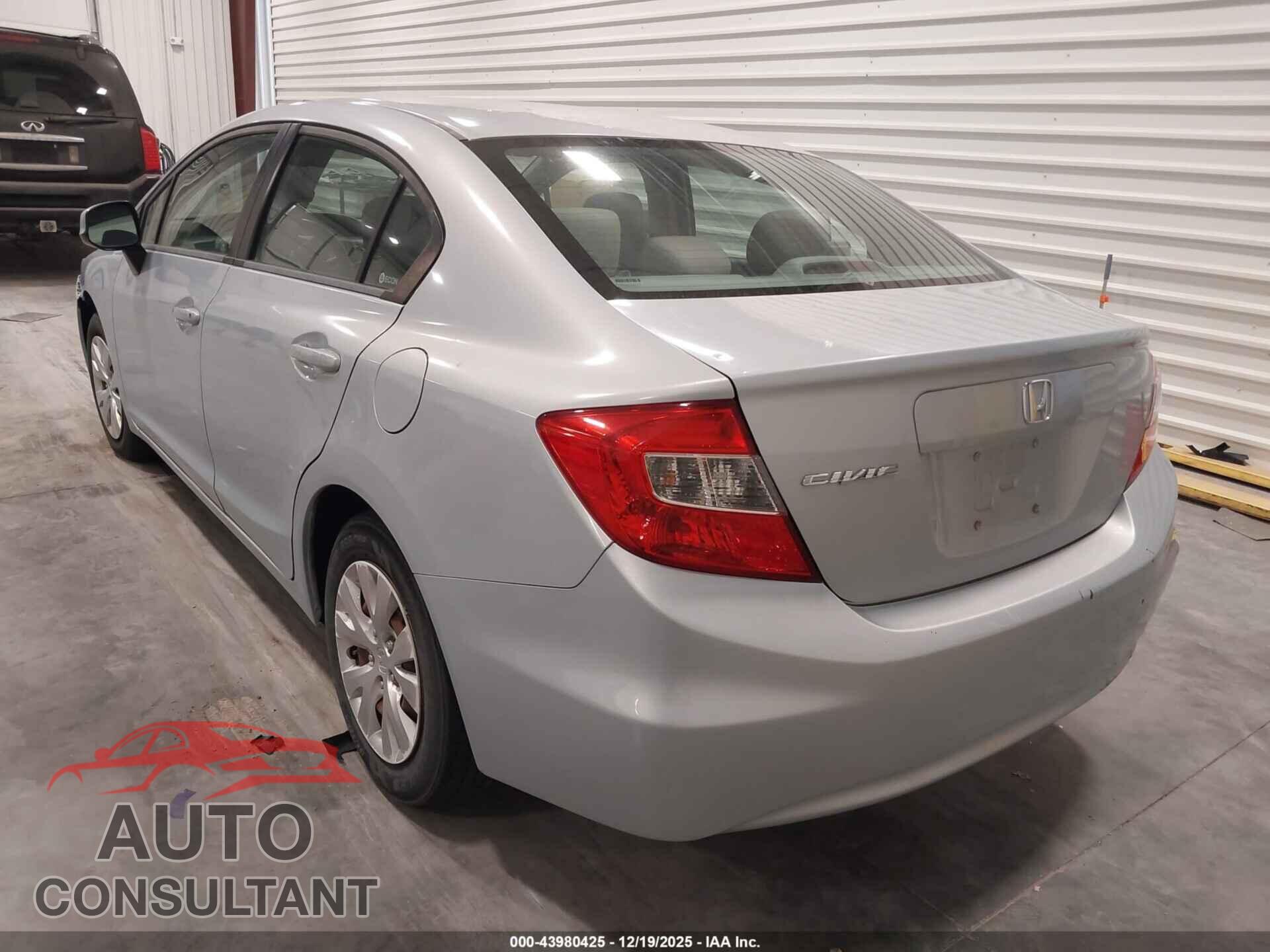 HONDA CIVIC 2012 - 2HGFB2F57CH571781