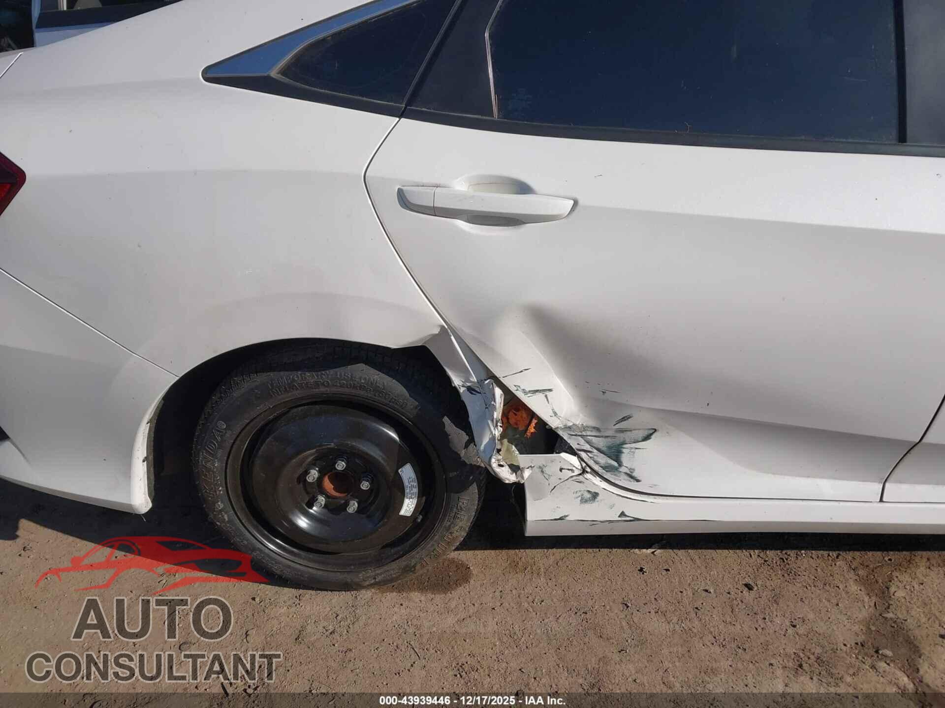 HONDA CIVIC 2019 - 2HGFC2F65KH532028