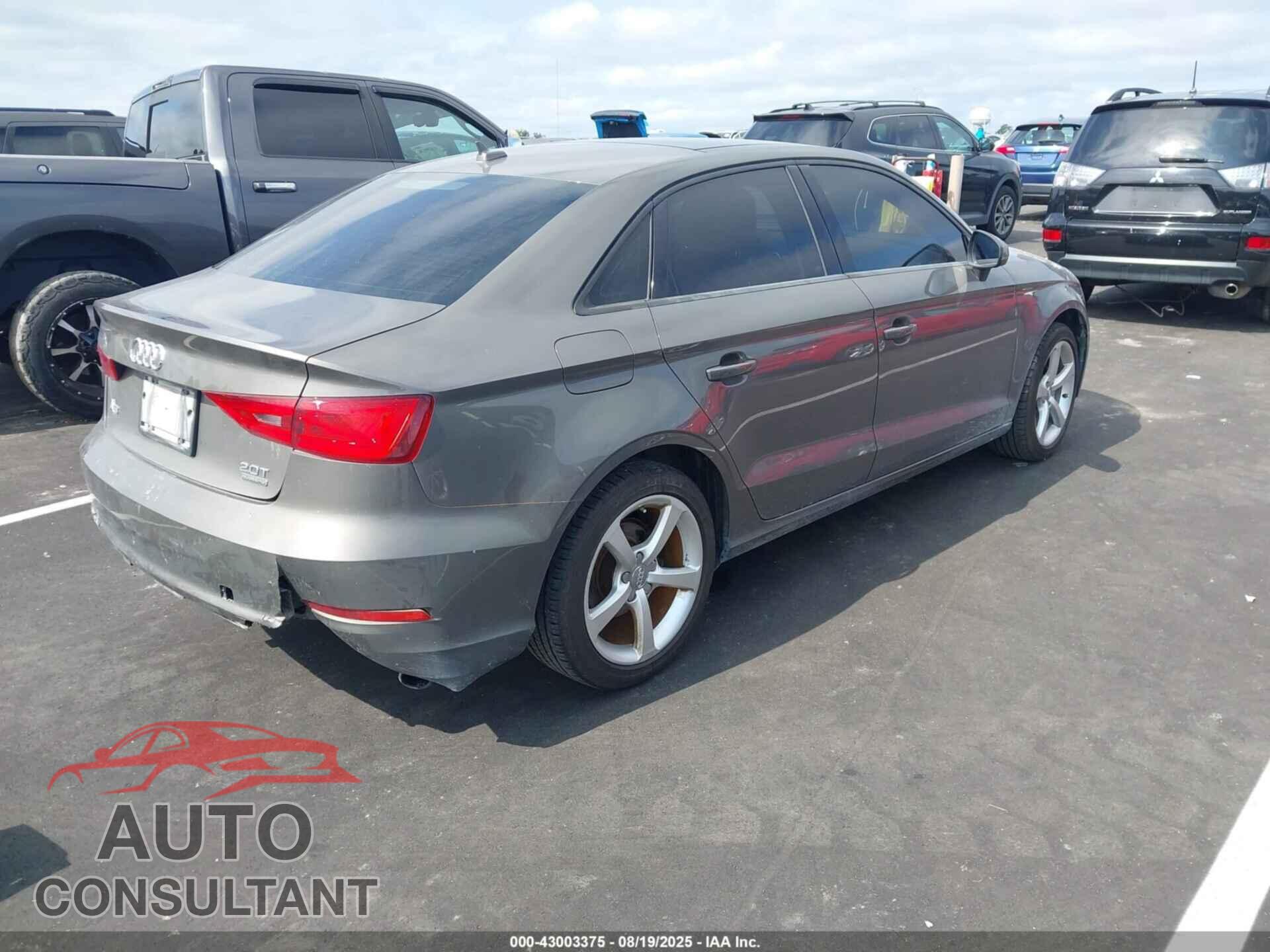 AUDI A3 2015 - WAUBFGFF4F1121111