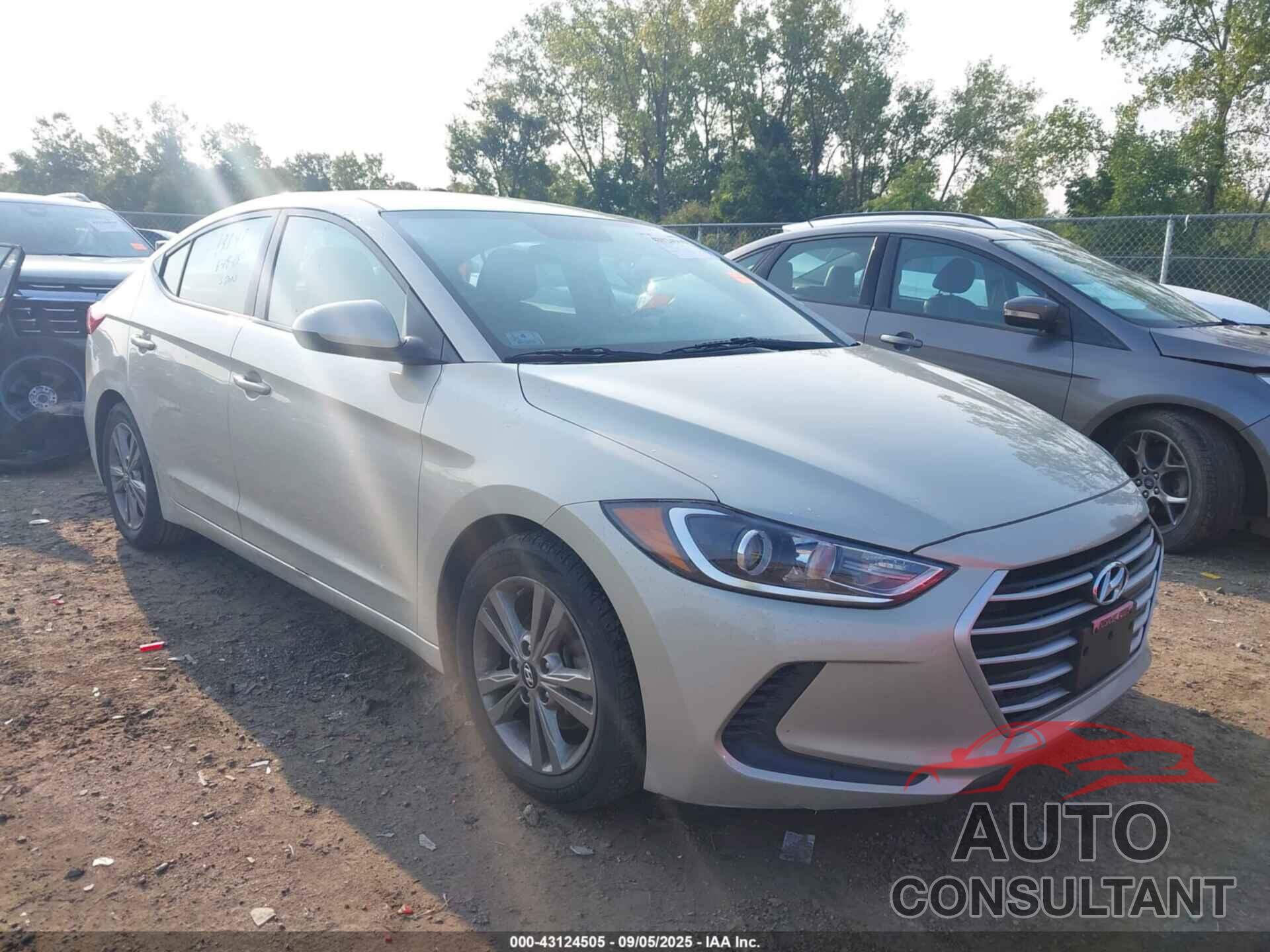 HYUNDAI ELANTRA 2018 - 5NPD84LF2JH342118