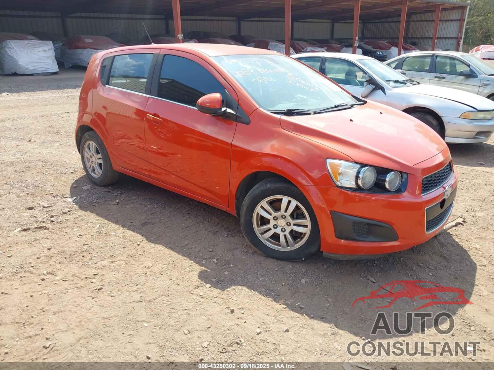 CHEVROLET SONIC 2013 - 1G1JC6SH3D4149706