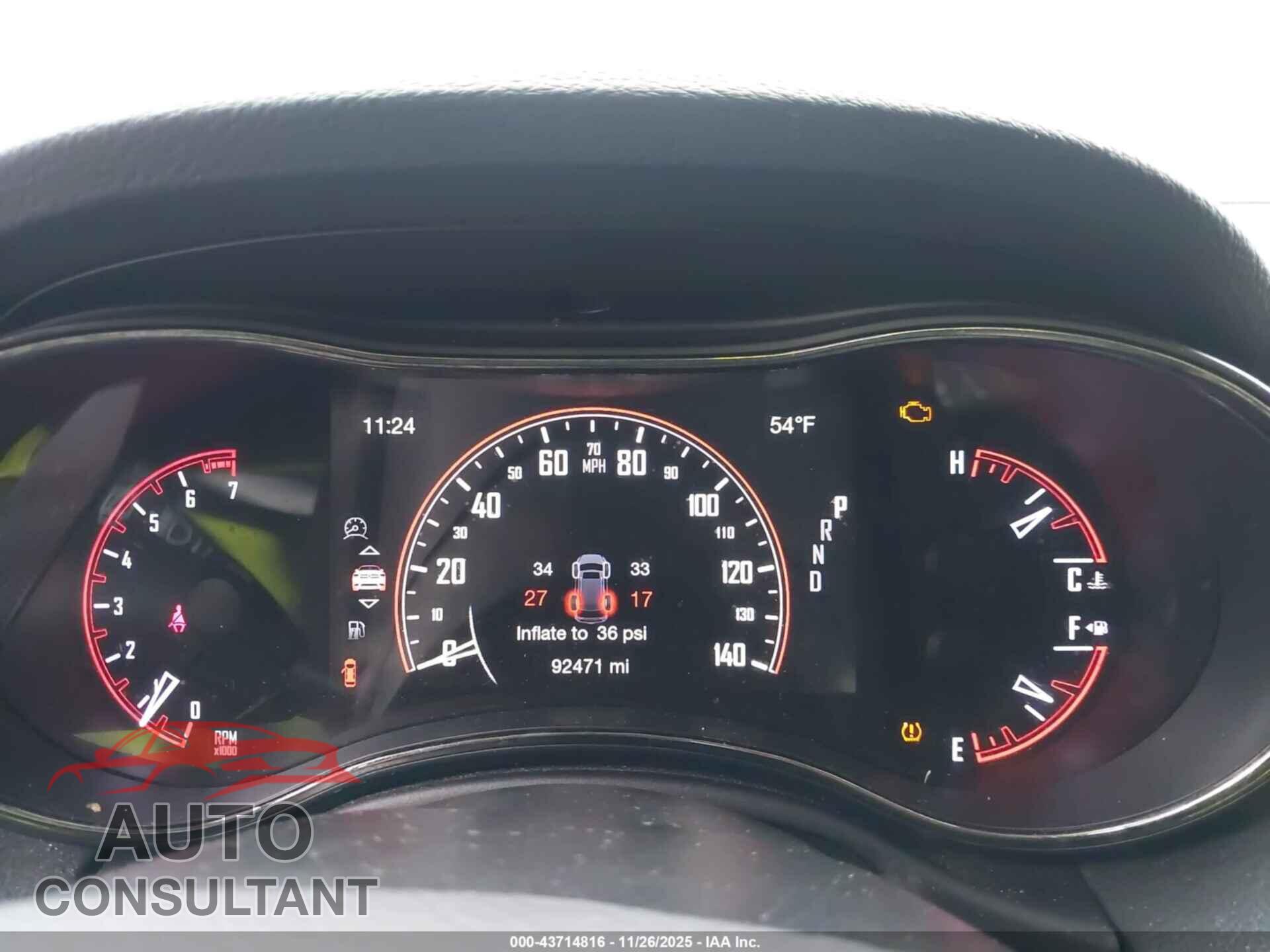 DODGE DURANGO 2018 - 1C4RDJDG0JC261797