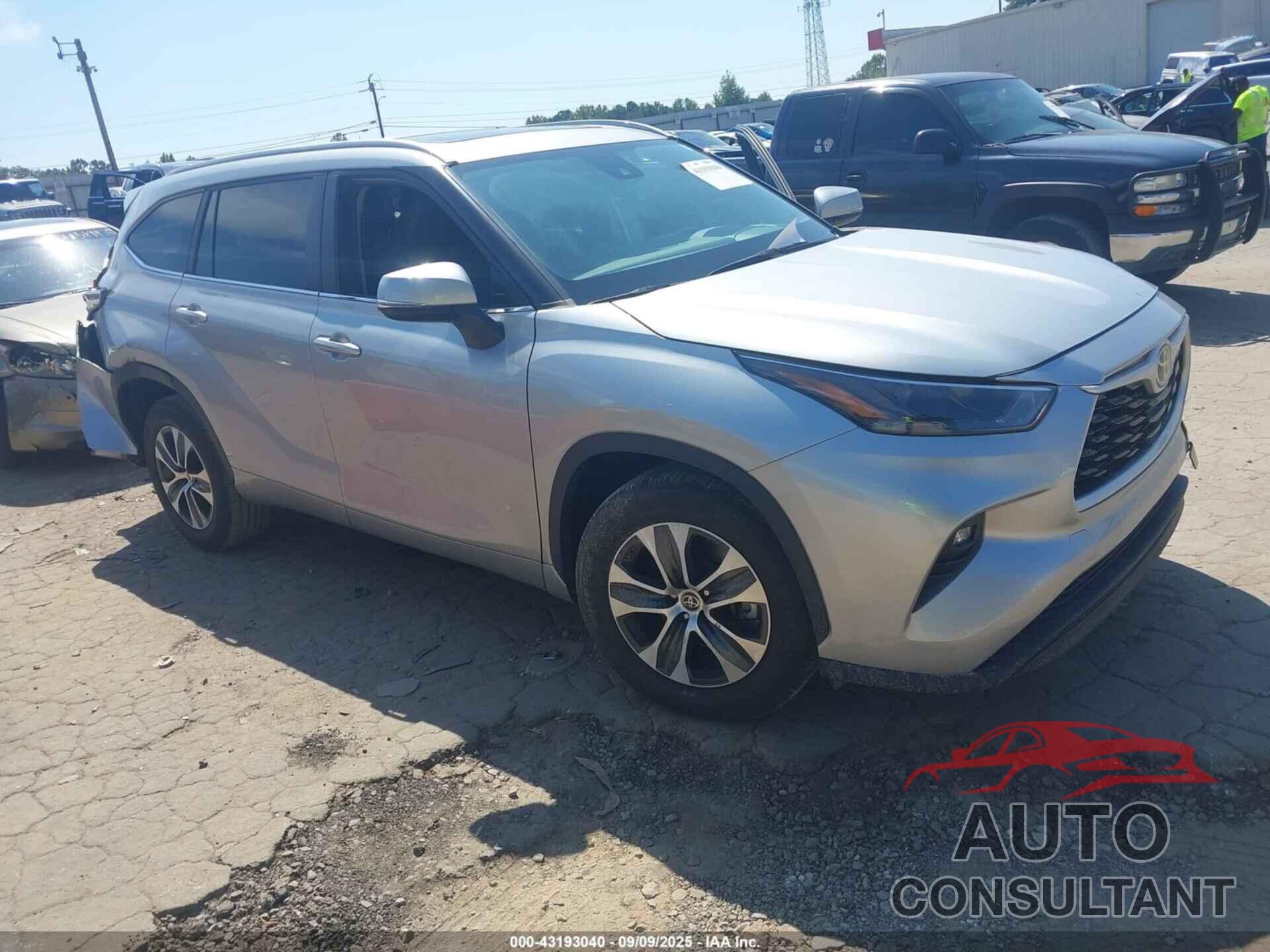 TOYOTA HIGHLANDER 2023 - 5TDKDRAH9PS015884