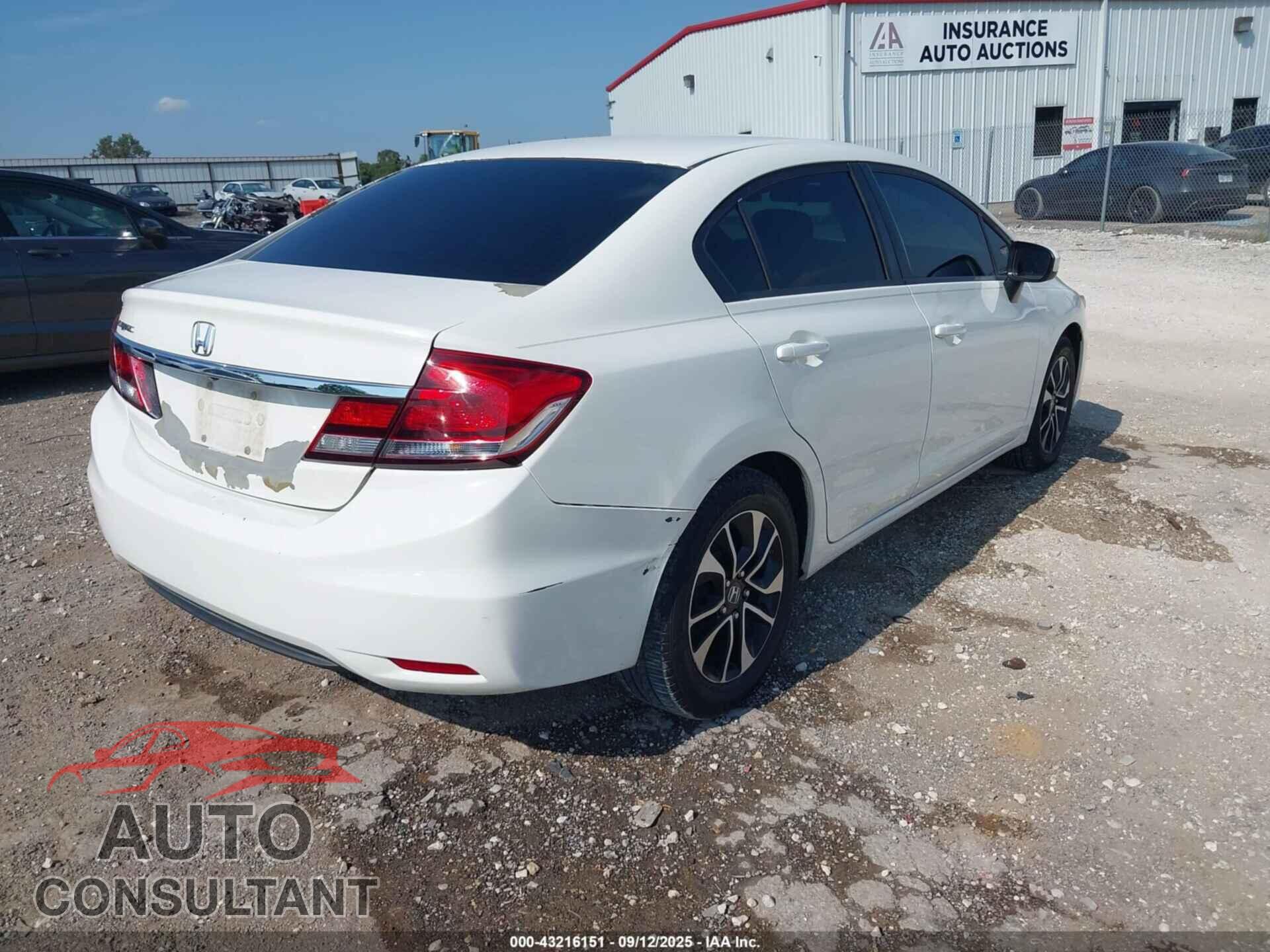 HONDA CIVIC 2015 - 2HGFB2F52FH524663