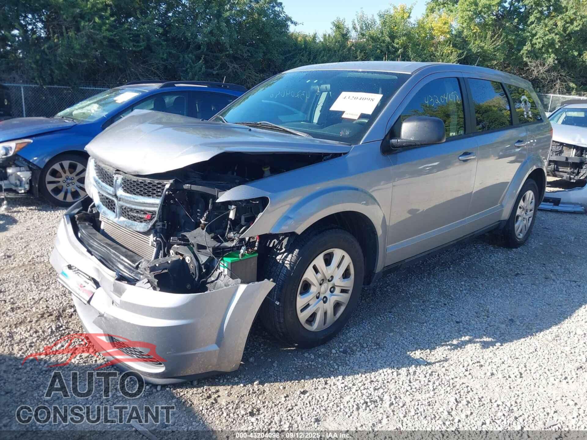 DODGE JOURNEY 2015 - 3C4PDCAB7FT735557