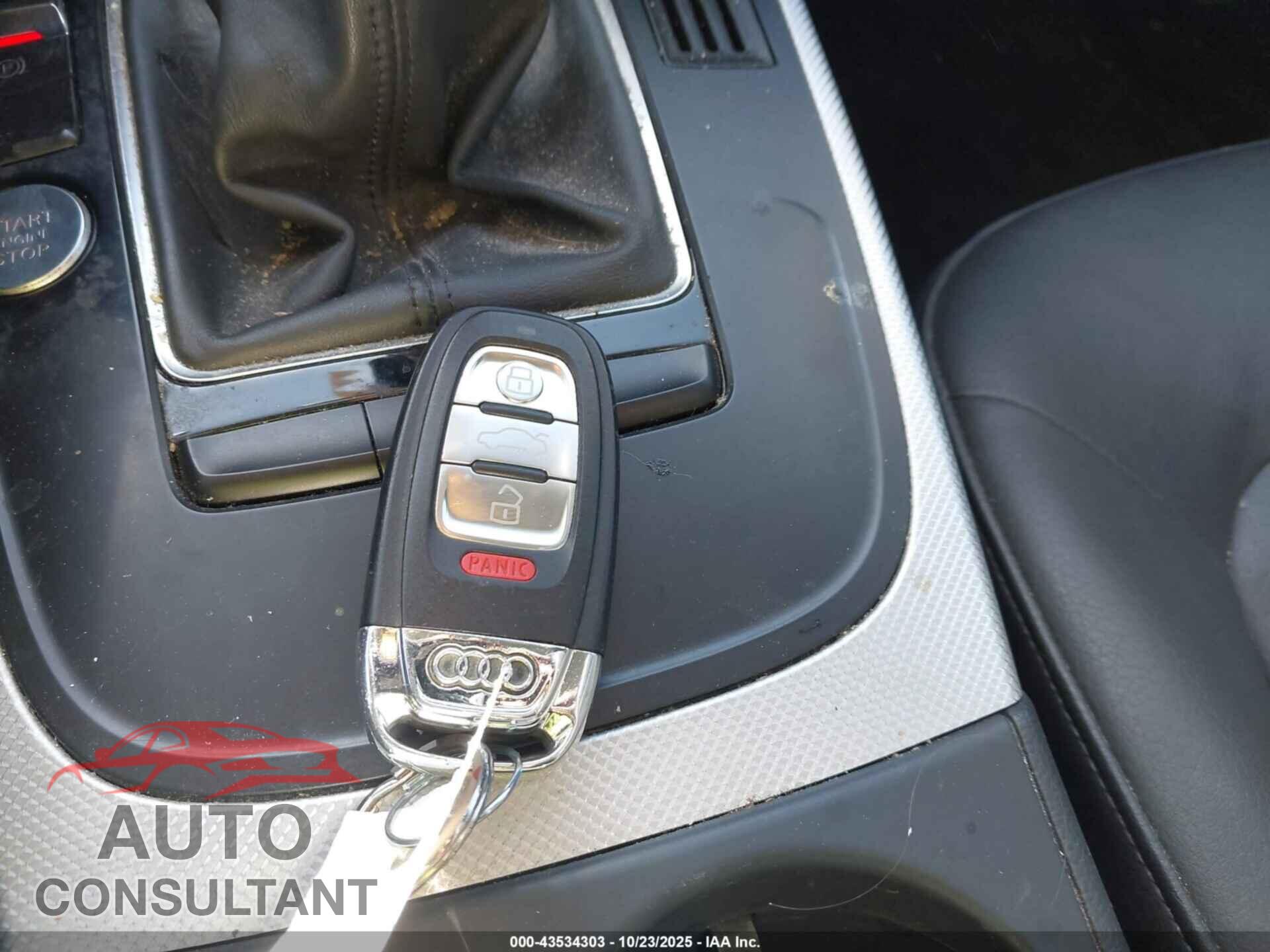 AUDI A5 2014 - WAURFAFR1EA015185