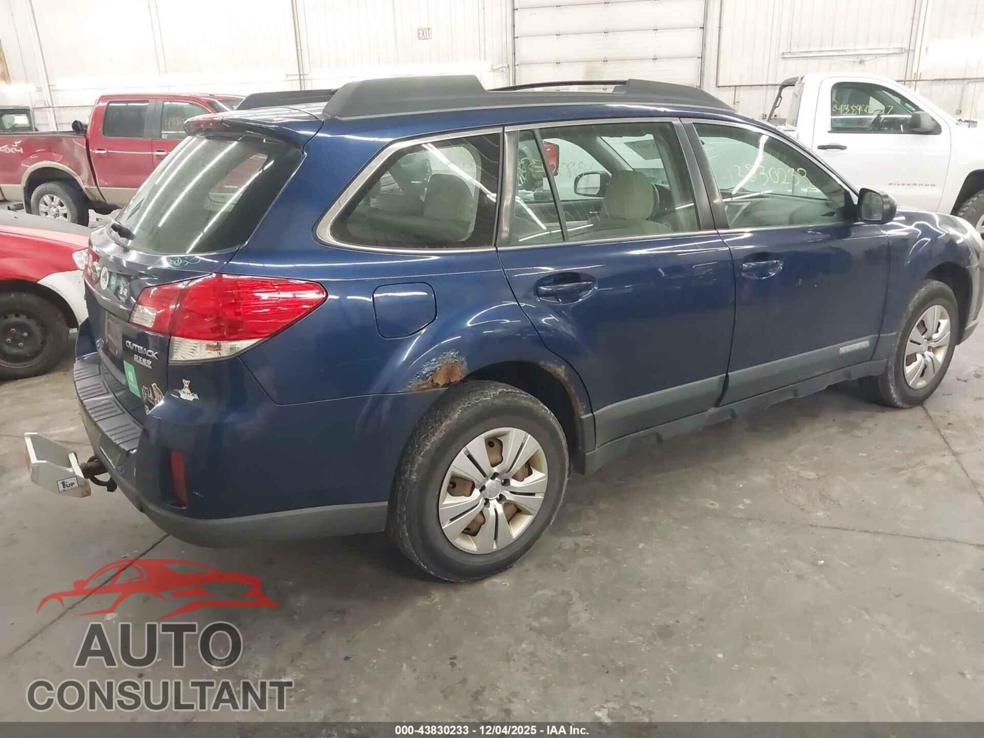 SUBARU OUTBACK 2010 - 4S4BRBAC3A3339088