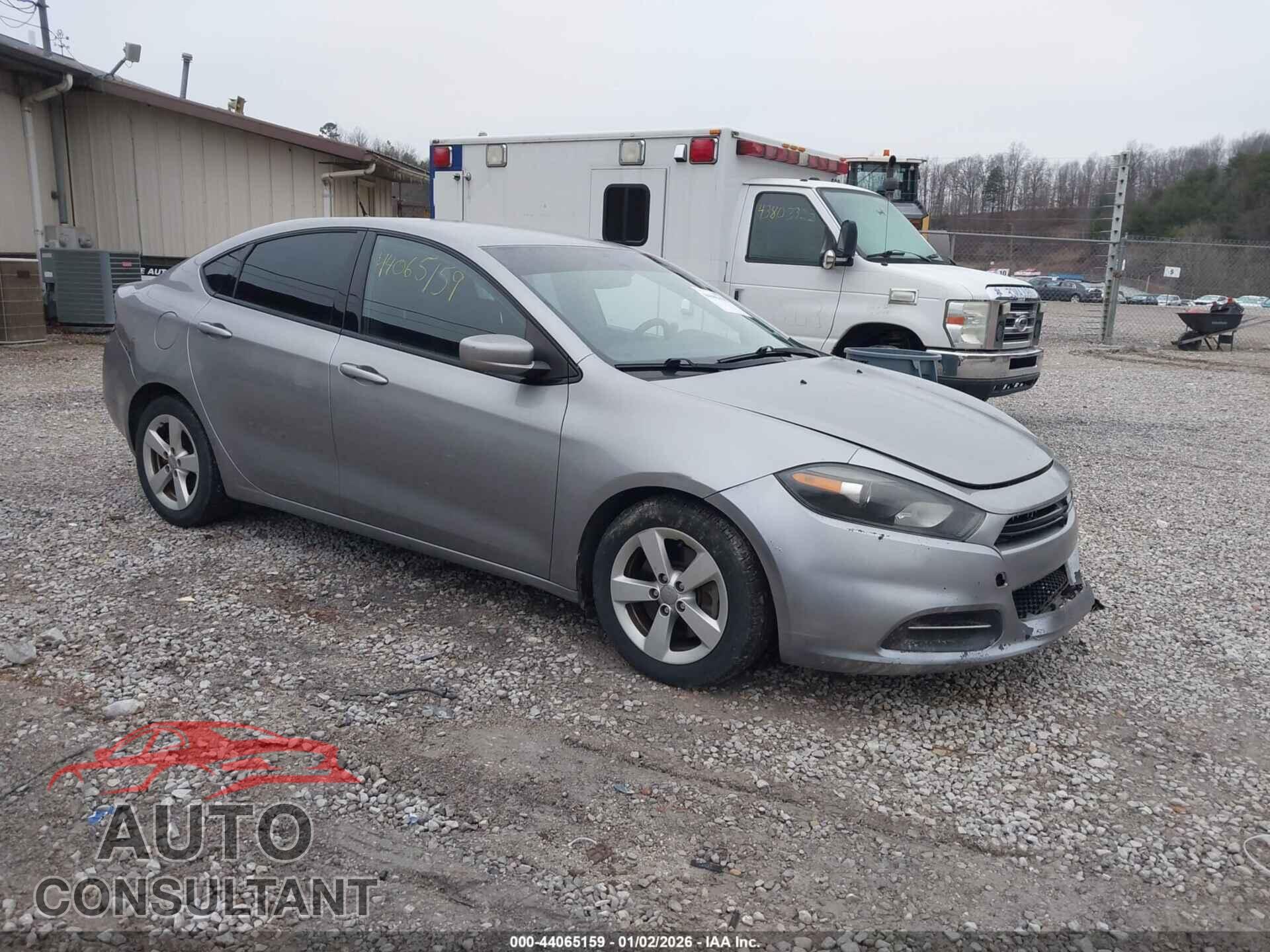 DODGE DART 2015 - 1C3CDFBBXFD124995