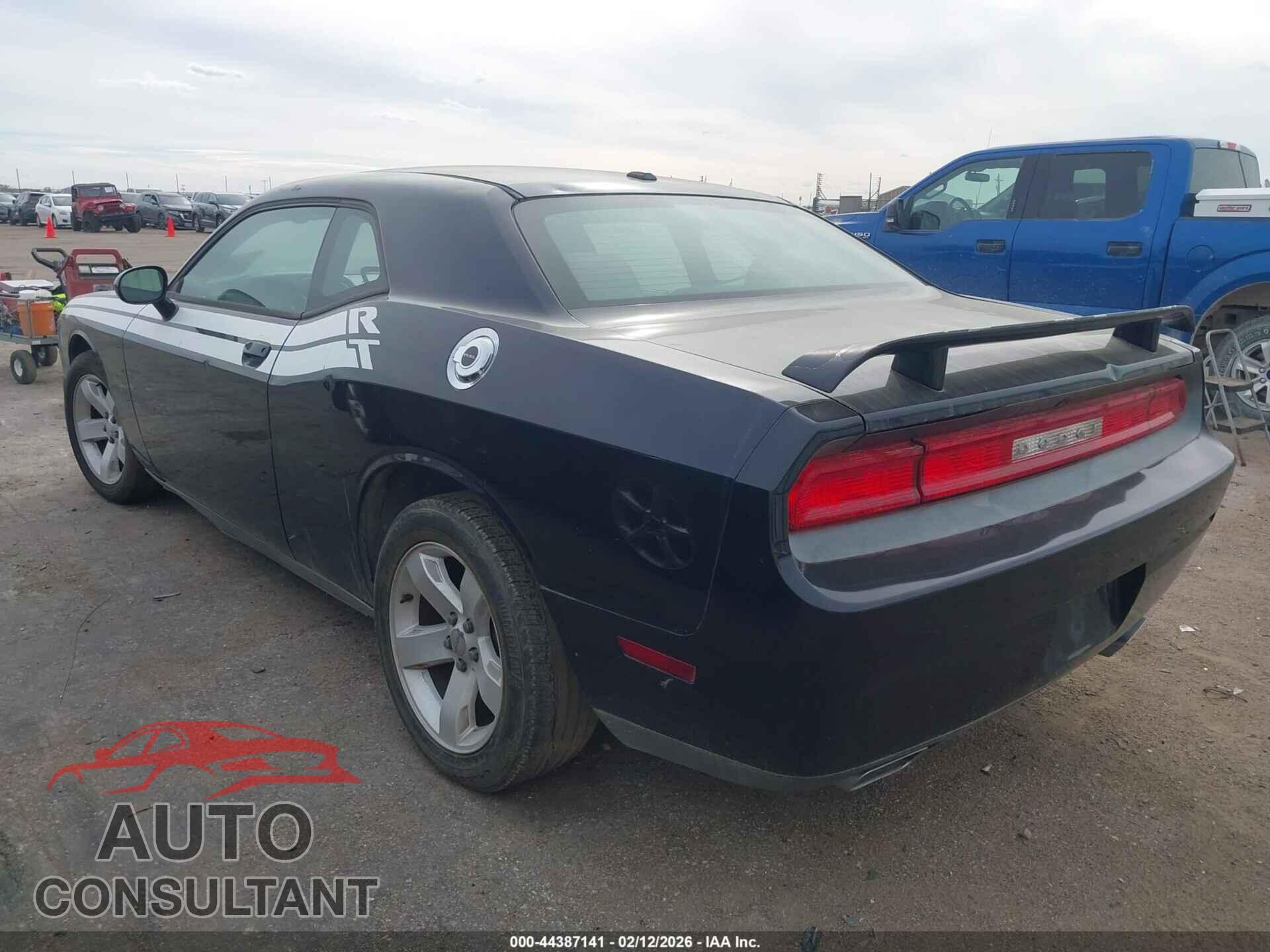 DODGE CHALLENGER 2012 - 2C3CDYAG9CH127720