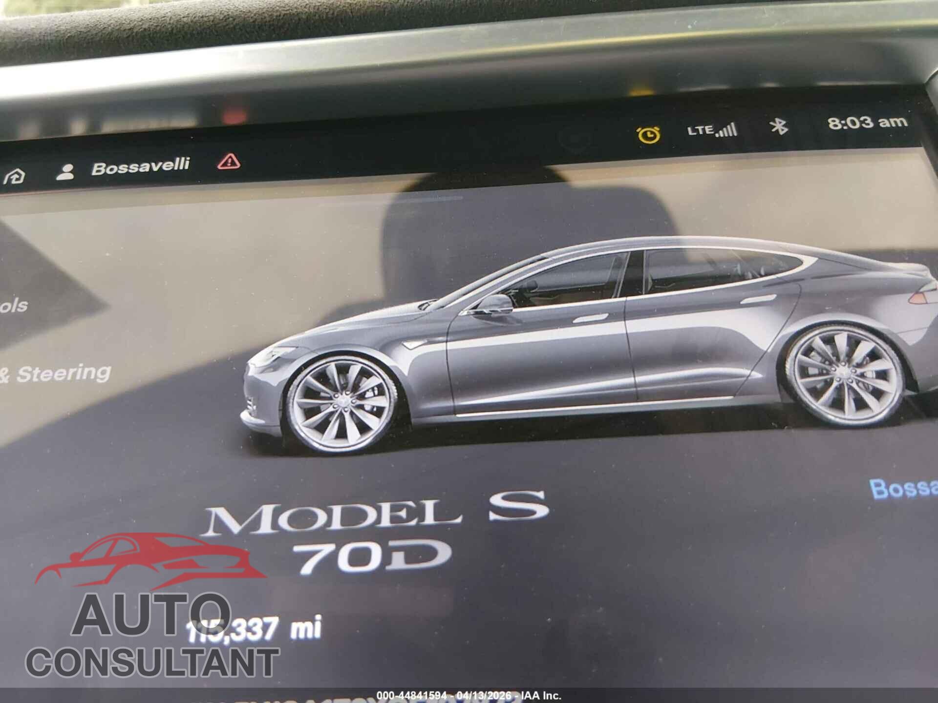 TESLA MODEL S 2016 - 5YJSA1E2XGF127873
