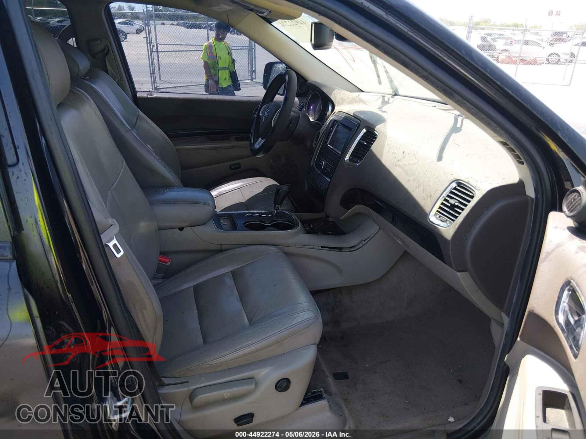 DODGE DURANGO 2012 - 1C4SDHDT4CC237125