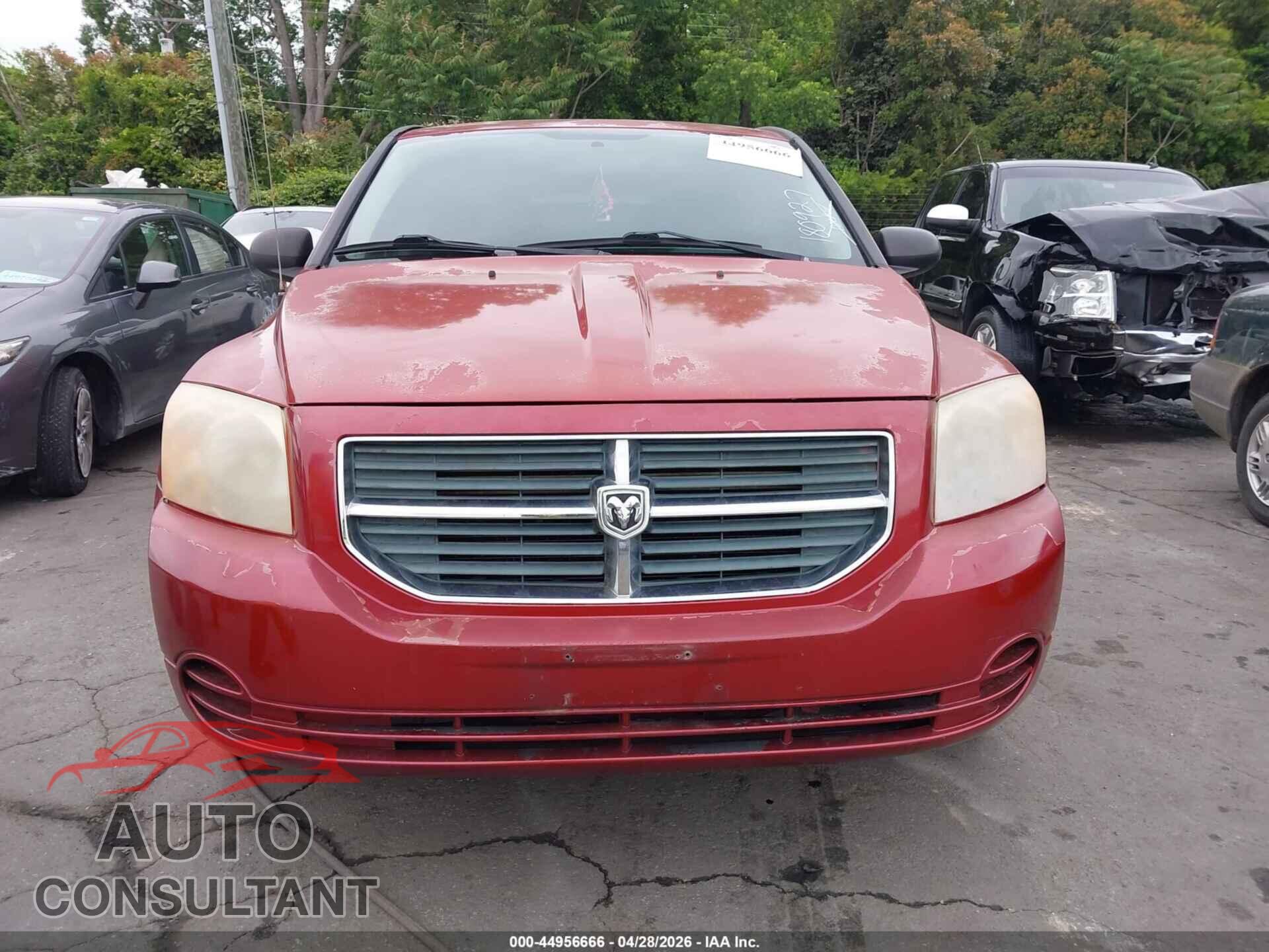 DODGE CALIBER 2009 - 1B3HB48A99D180927