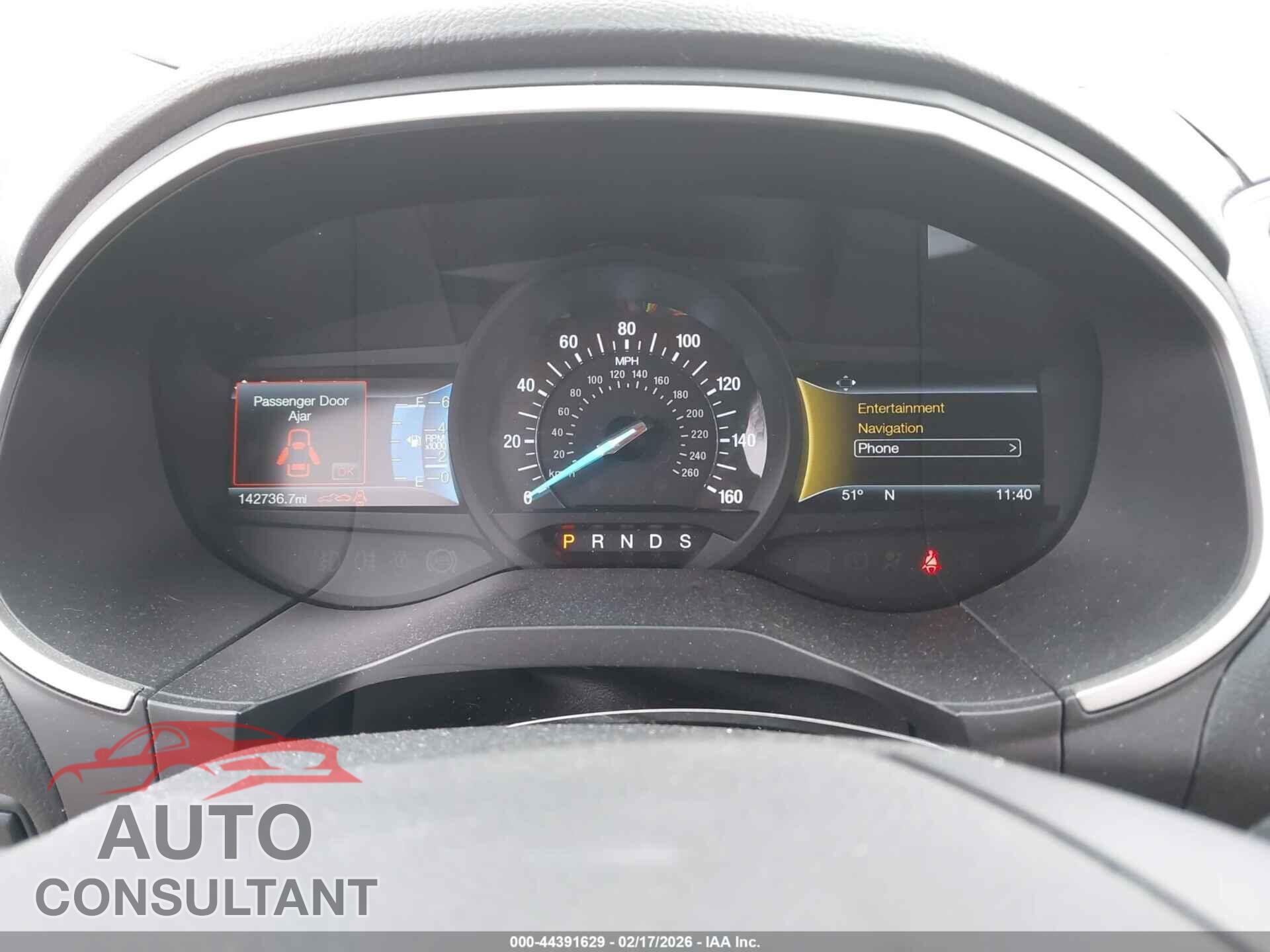 FORD EDGE 2017 - 2FMPK4J80HBB82793