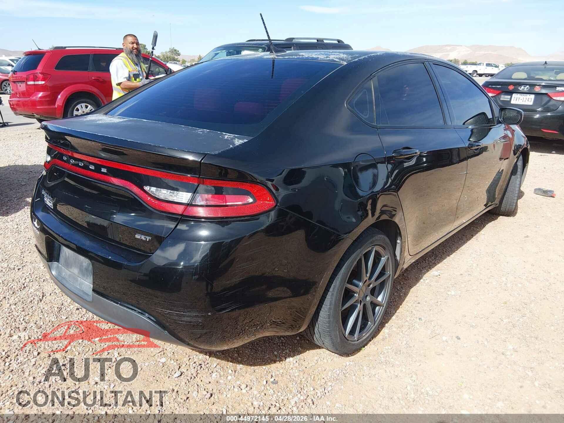 DODGE DART 2013 - 1C3CDFBA4DD205897