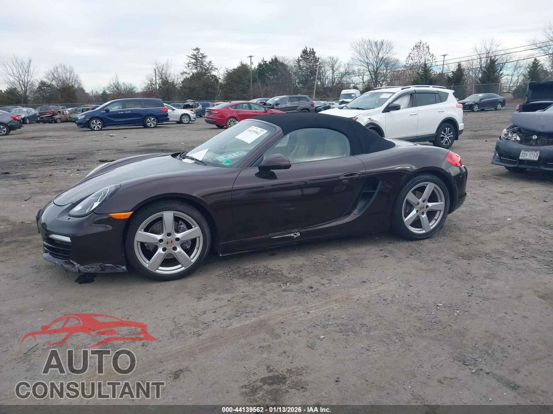 PORSCHE BOXSTER 2014 - WP0CA2A89ES121387
