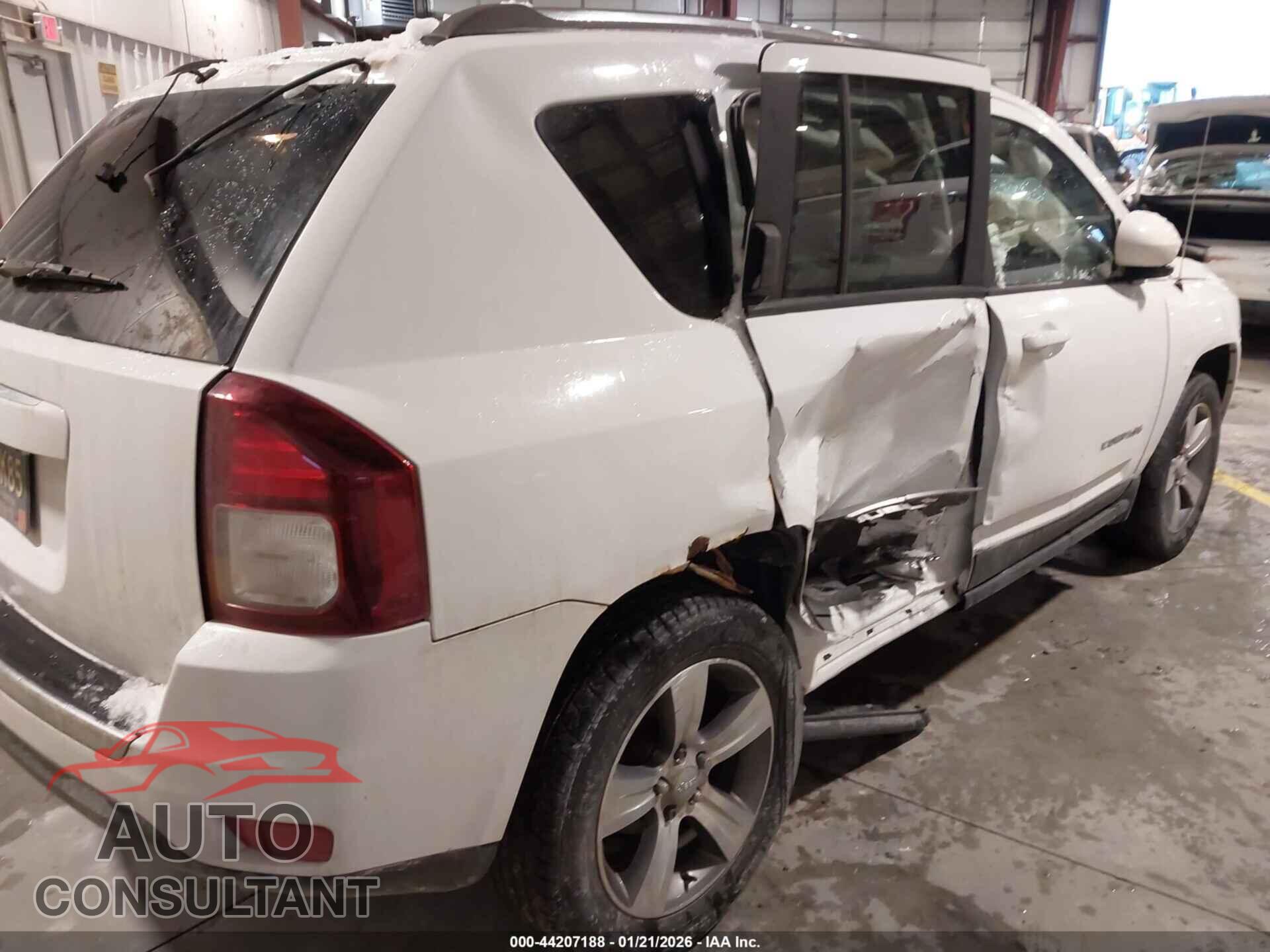 JEEP COMPASS 2017 - 1C4NJDEB0HD111012