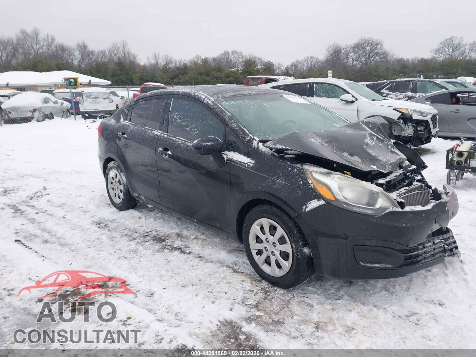 KIA RIO 2014 - KNADM4A36E6338400