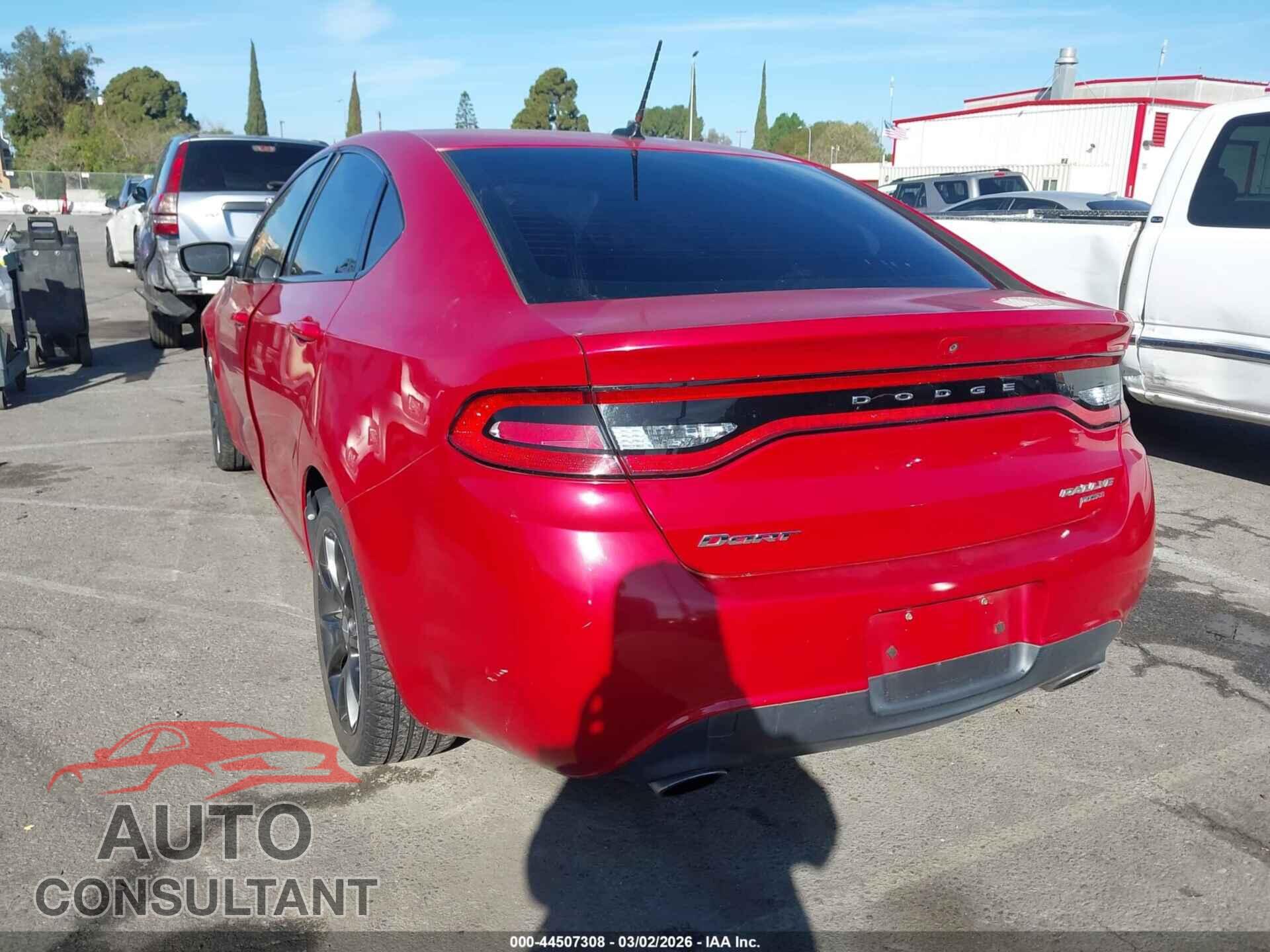 DODGE DART 2013 - 1C3CDFBH5DD132648
