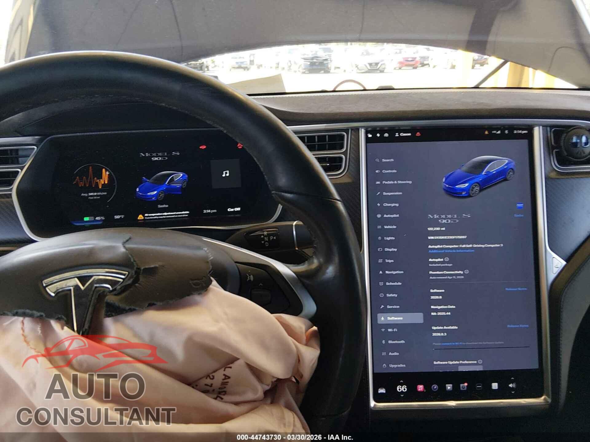 TESLA MODEL S 2016 - 5YJSA1E23GF175697