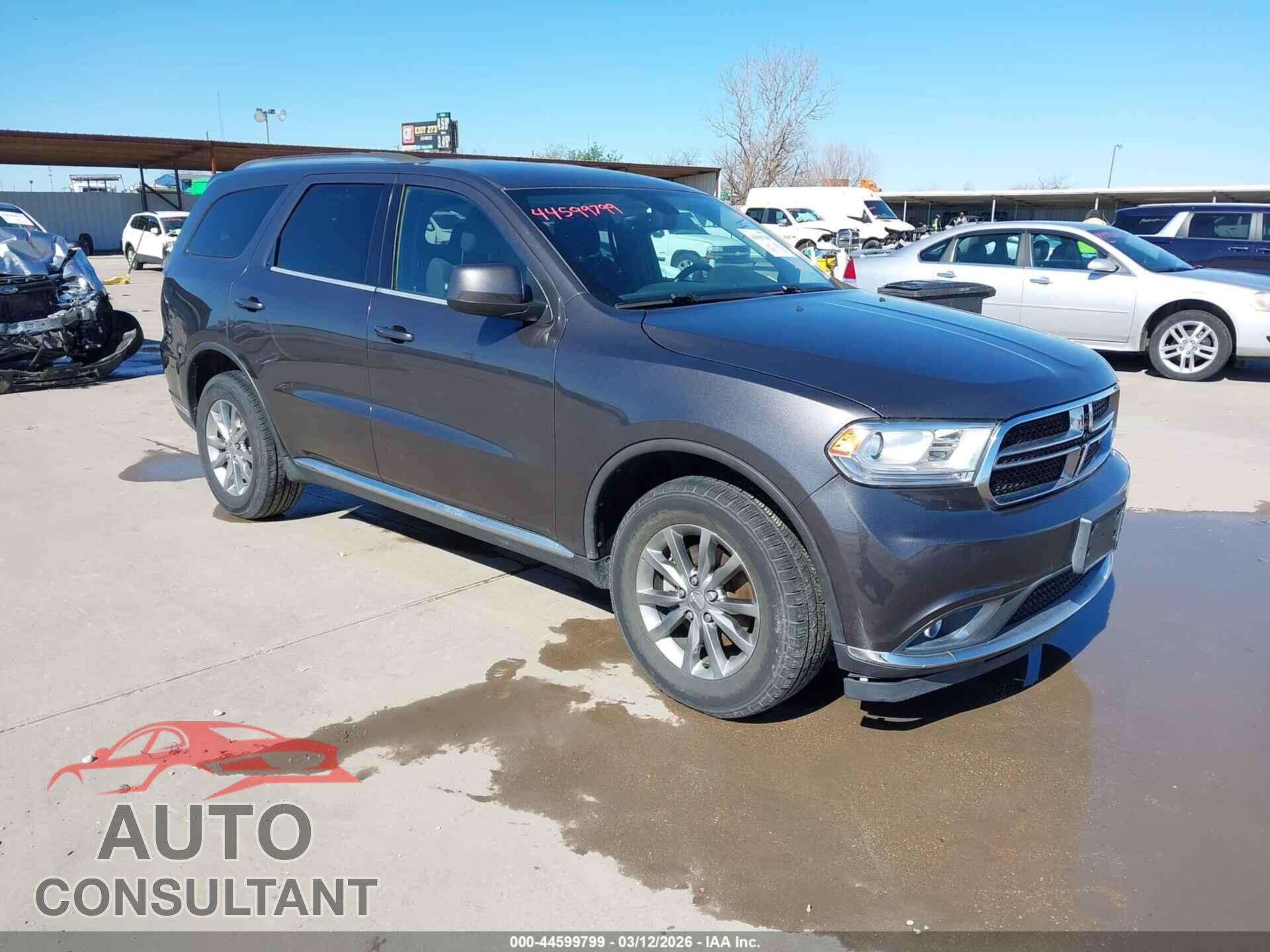DODGE DURANGO 2017 - 1C4RDJAG5HC799250