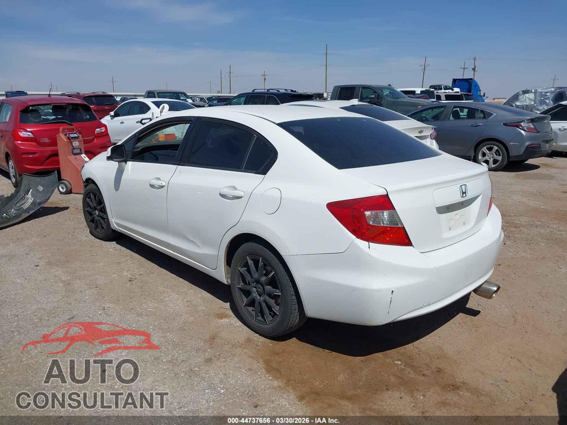 HONDA CIVIC 2012 - 2HGFB2F87CH606474