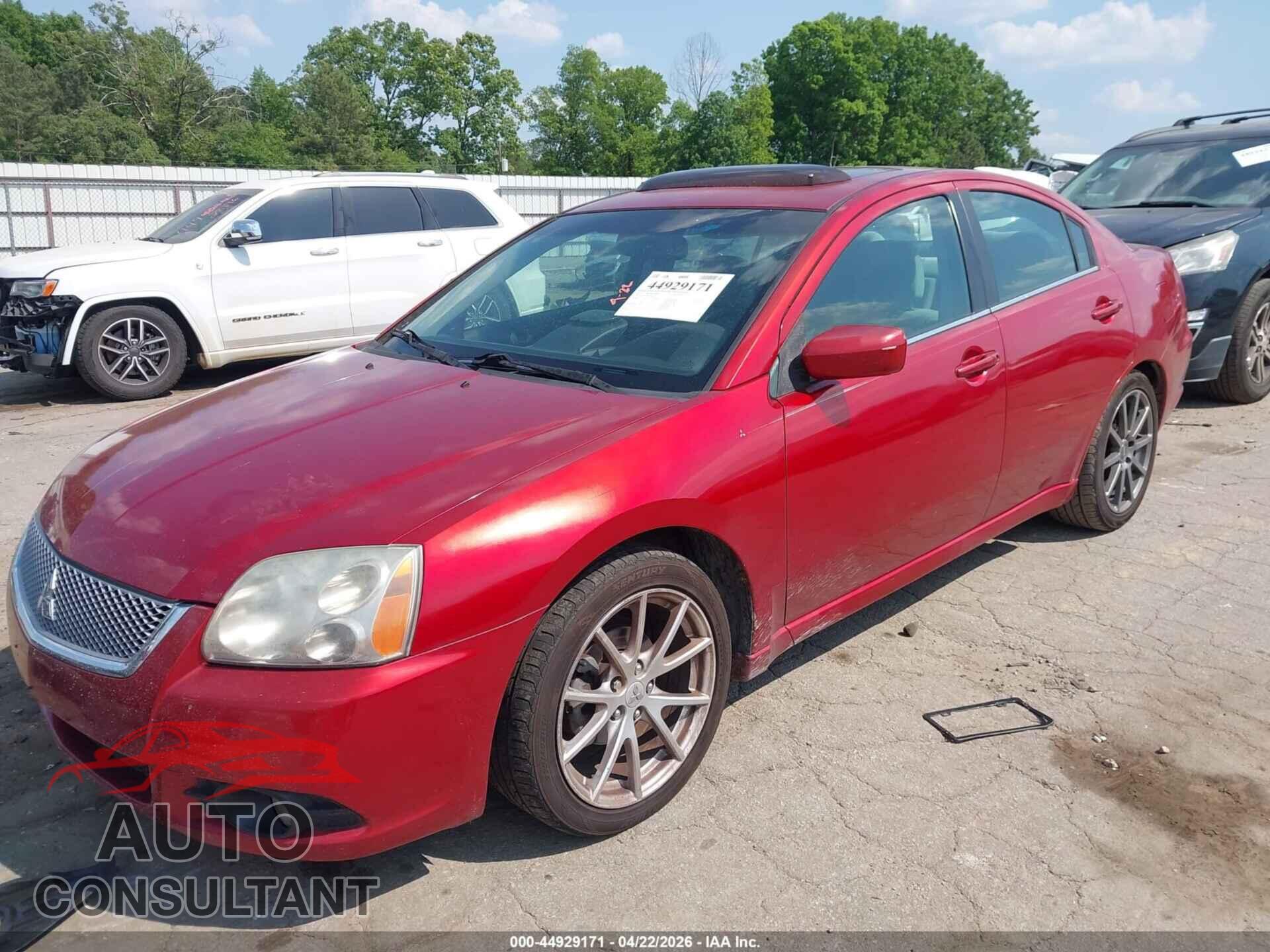 MITSUBISHI GALANT 2012 - 4A32B3FF9CE023507