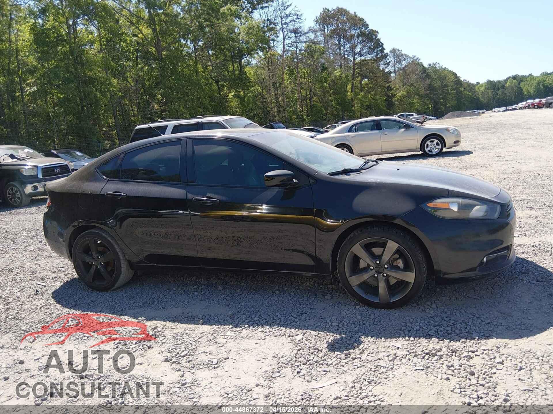 DODGE DART 2014 - 1C3CDFBB7ED907481