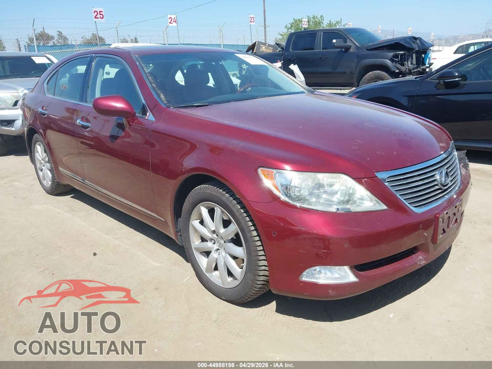 LEXUS LS 460 2009 - JTHCL46F095002384