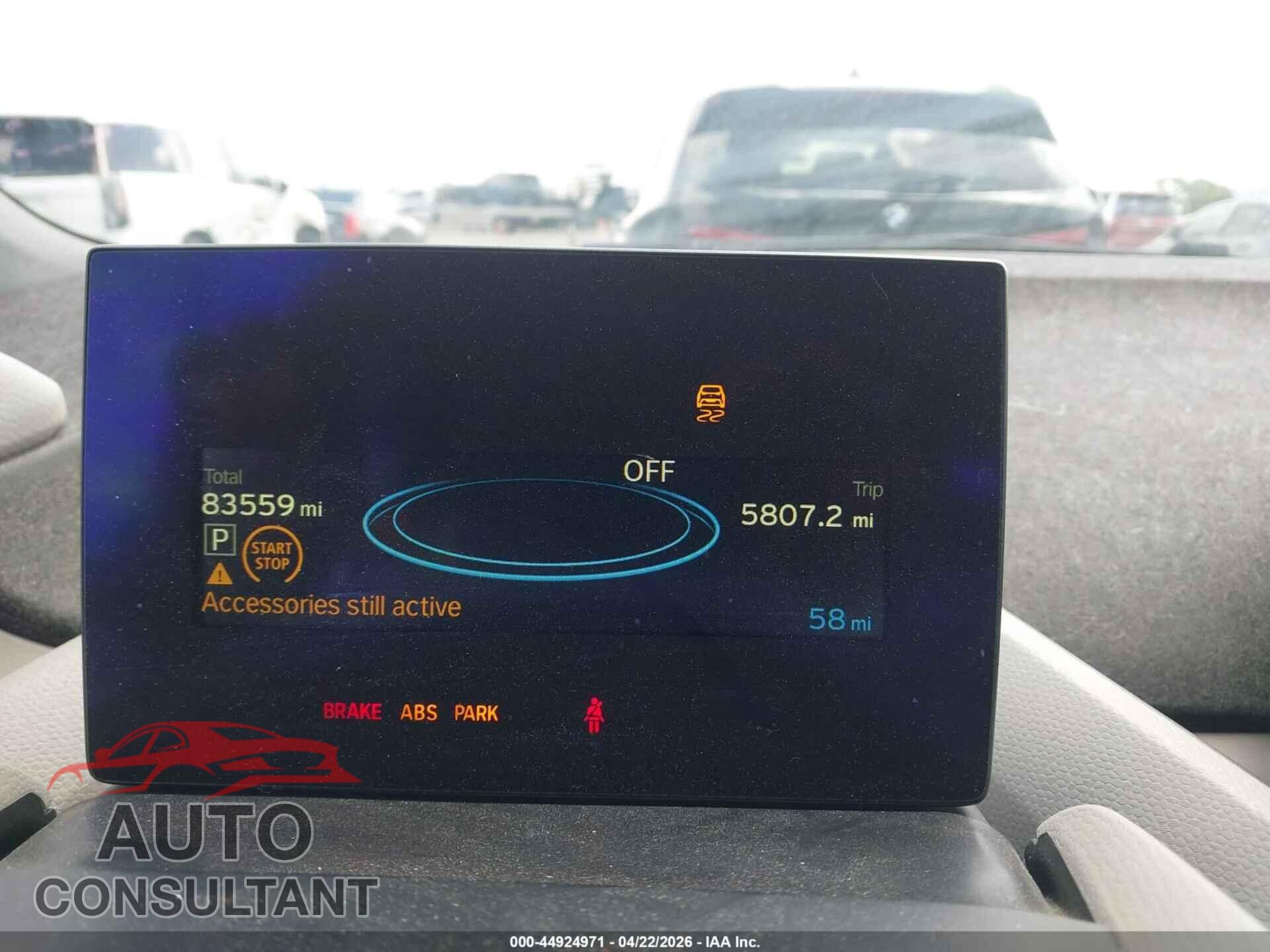 BMW I3 2014 - WBY1Z2C56EVX51402