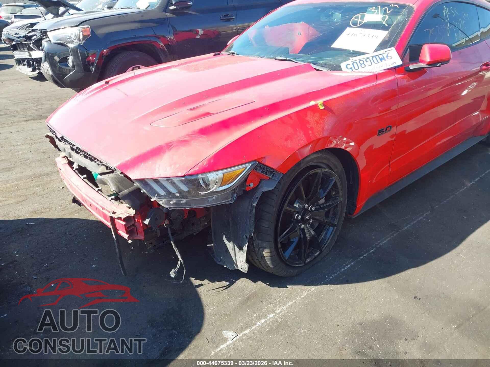FORD MUSTANG 2017 - 1FA6P8CF3H5262135